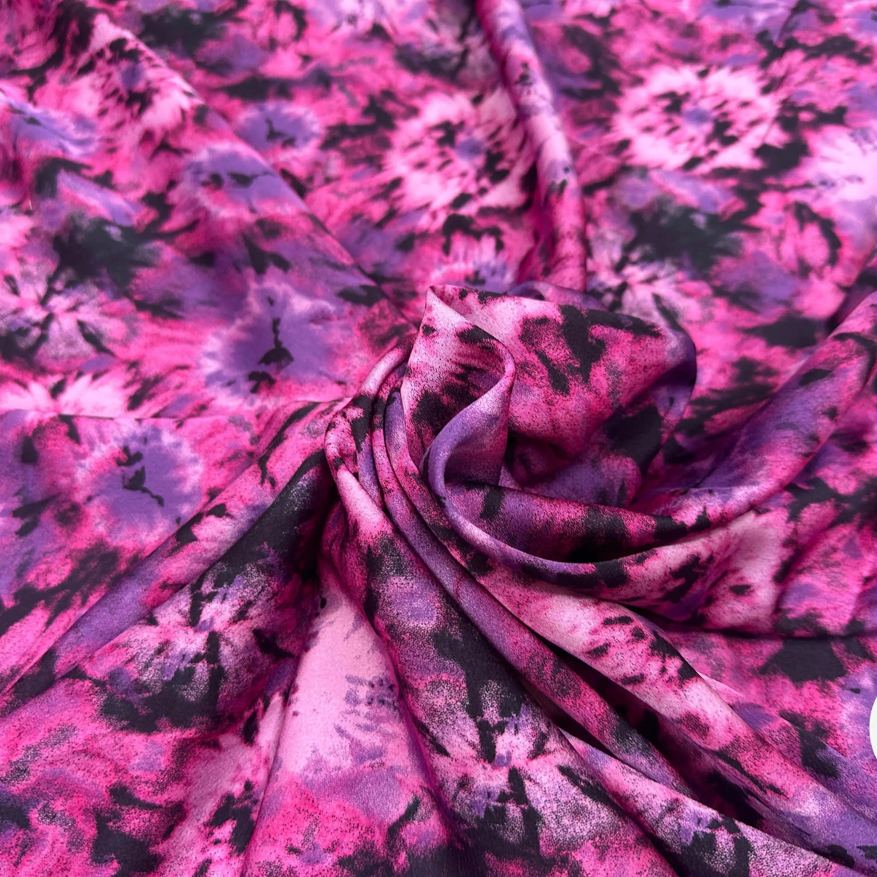 CRÊPE LÉGÈREMENT SATINÉ FESTIVAL TROPICAL MLC INTERN