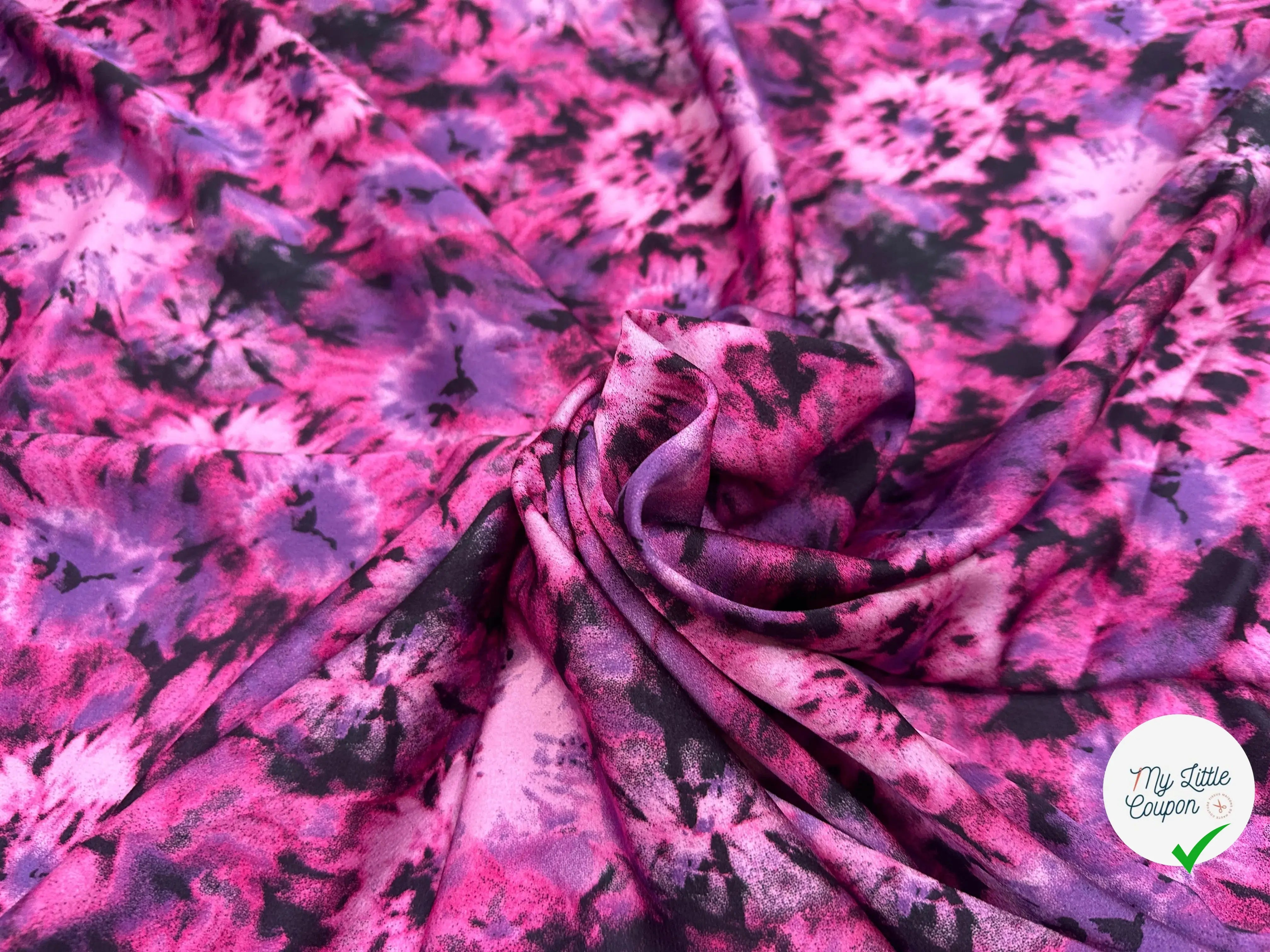 CRÊPE LÉGÈREMENT SATINÉ FESTIVAL TROPICAL MLC INTERN