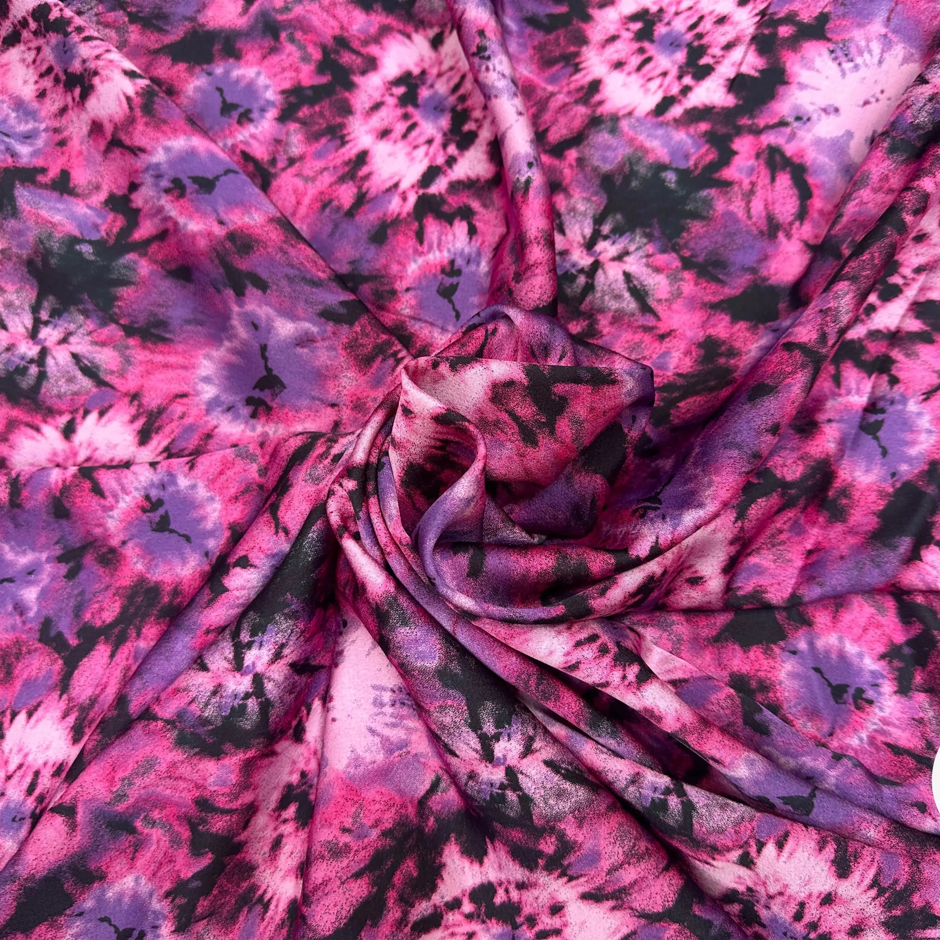 CRÊPE LÉGÈREMENT SATINÉ FESTIVAL TROPICAL MLC INTERN