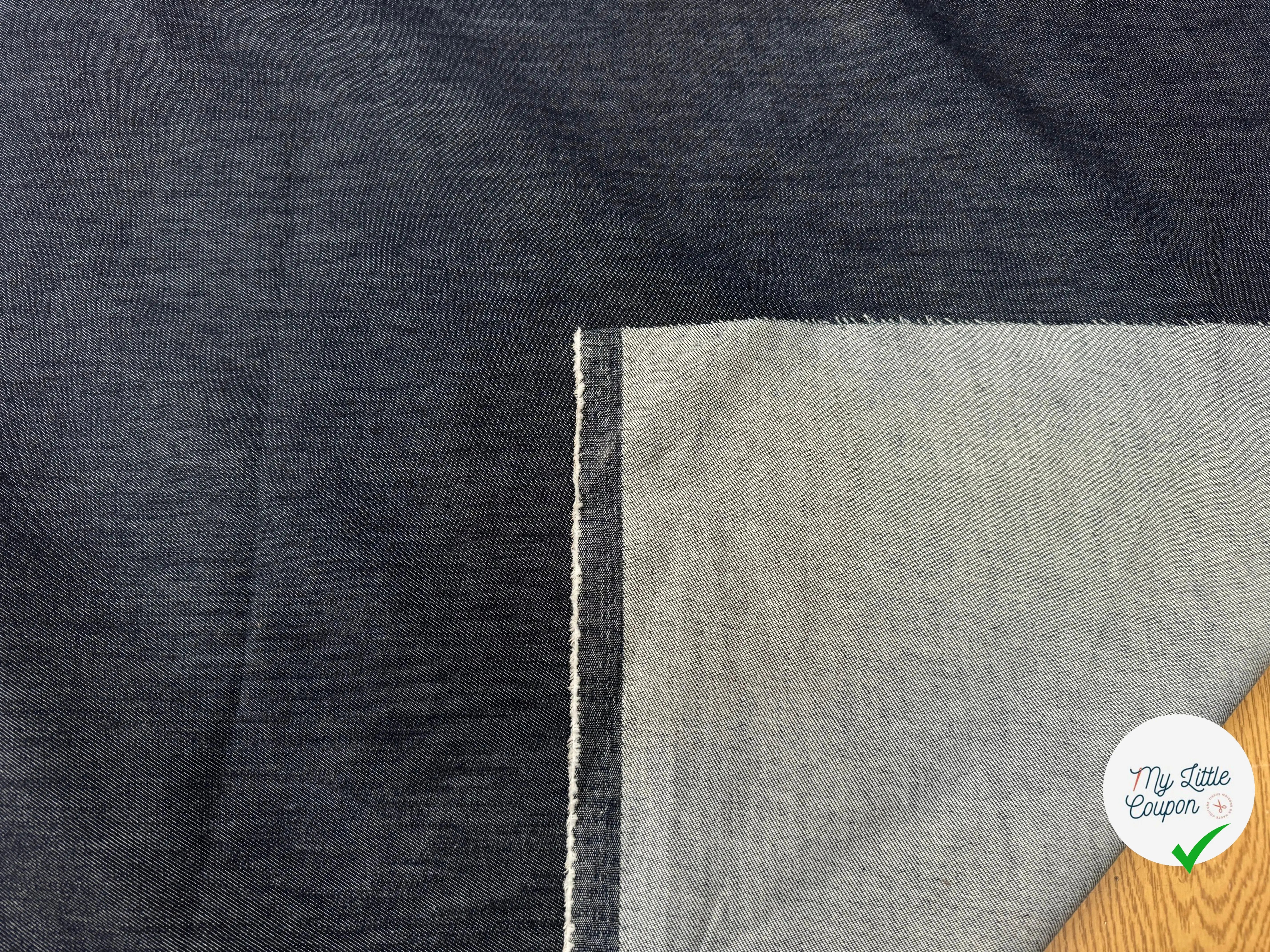 DENIM BLEU BRUT UNI - My Little Coupon