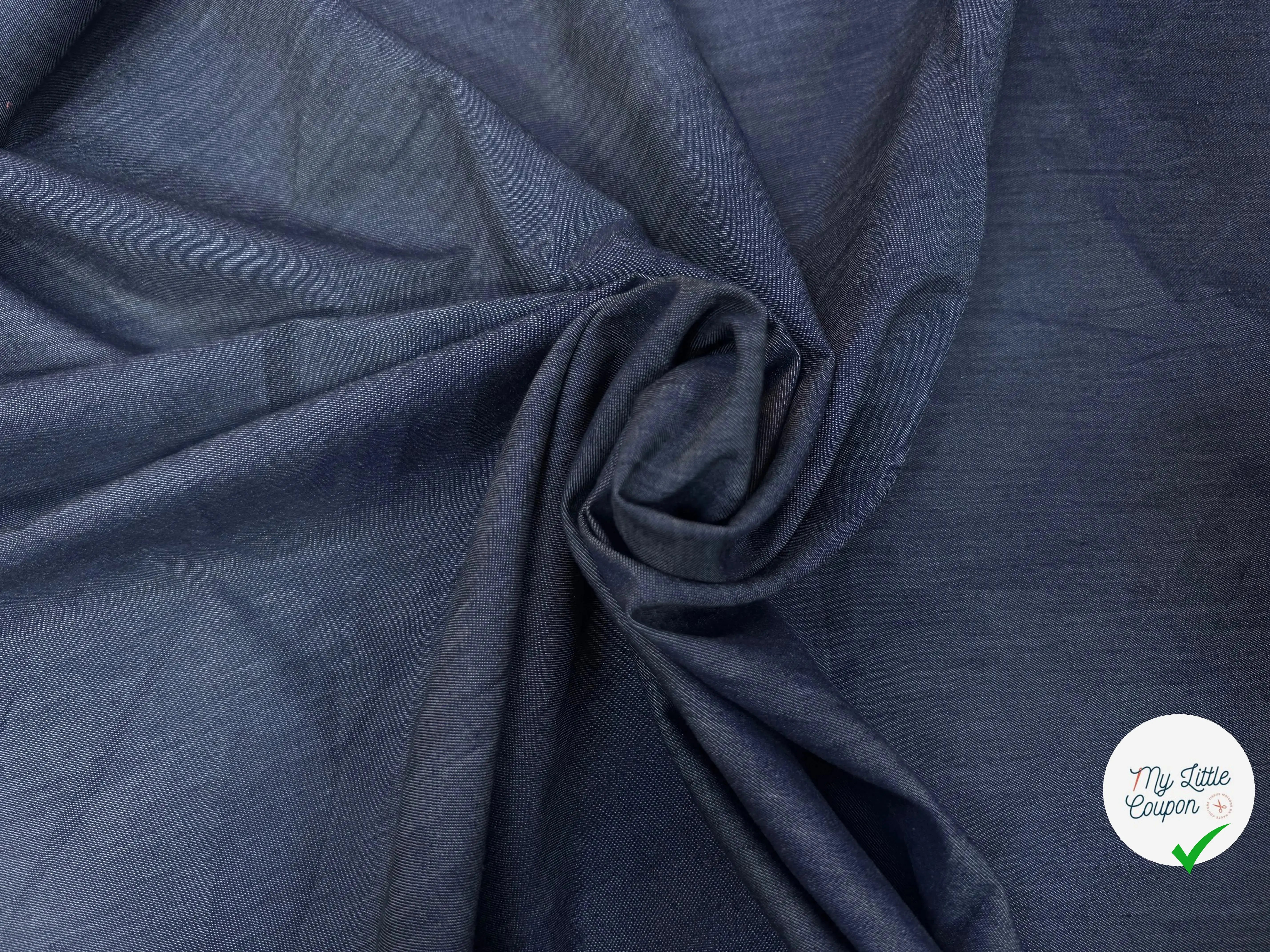 DENIM BLEU JEAN LYOCEL ET COTON STRETCH - My Little Coupon