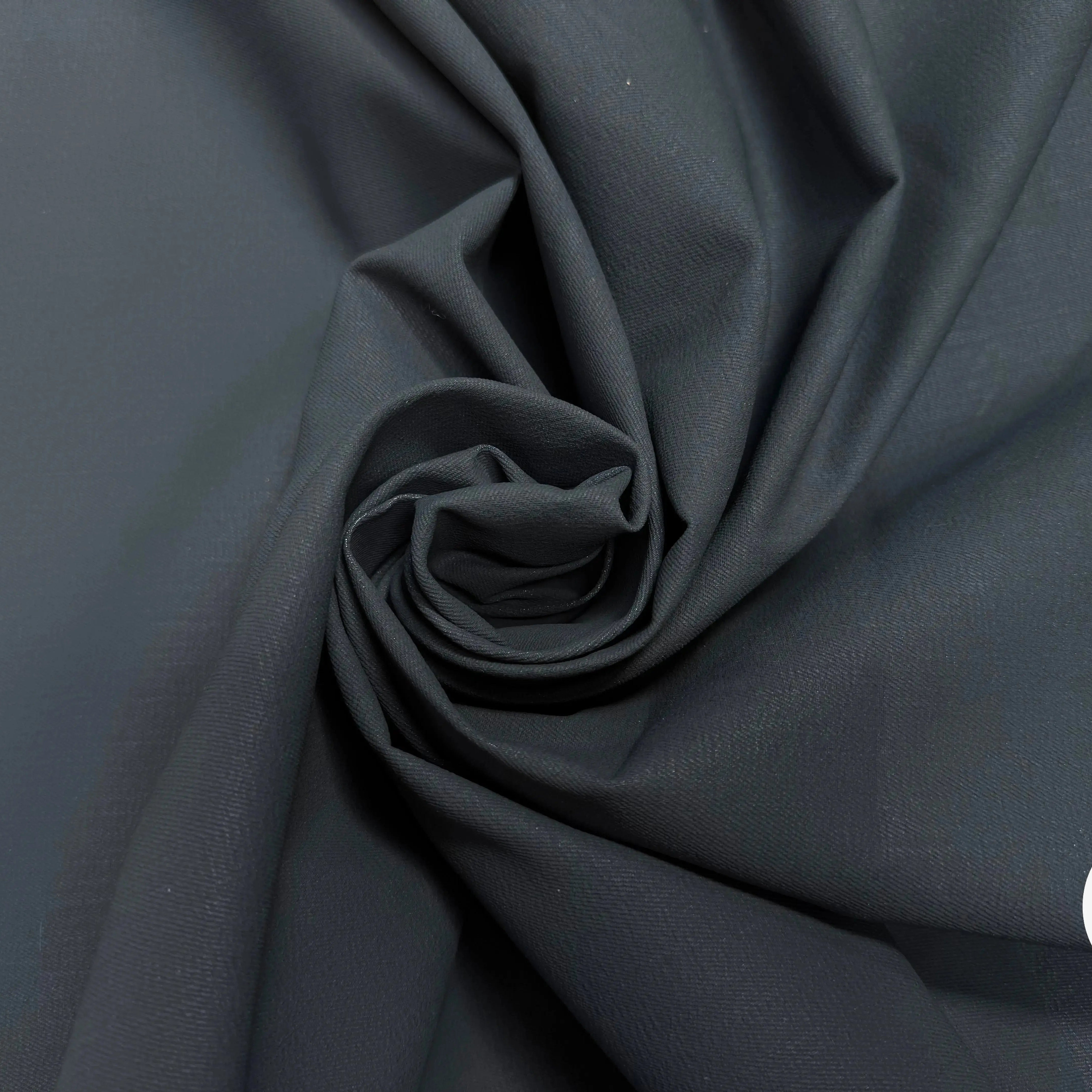 DENIM UNI CIRÉ VERT FONCÉ - My Little Coupon