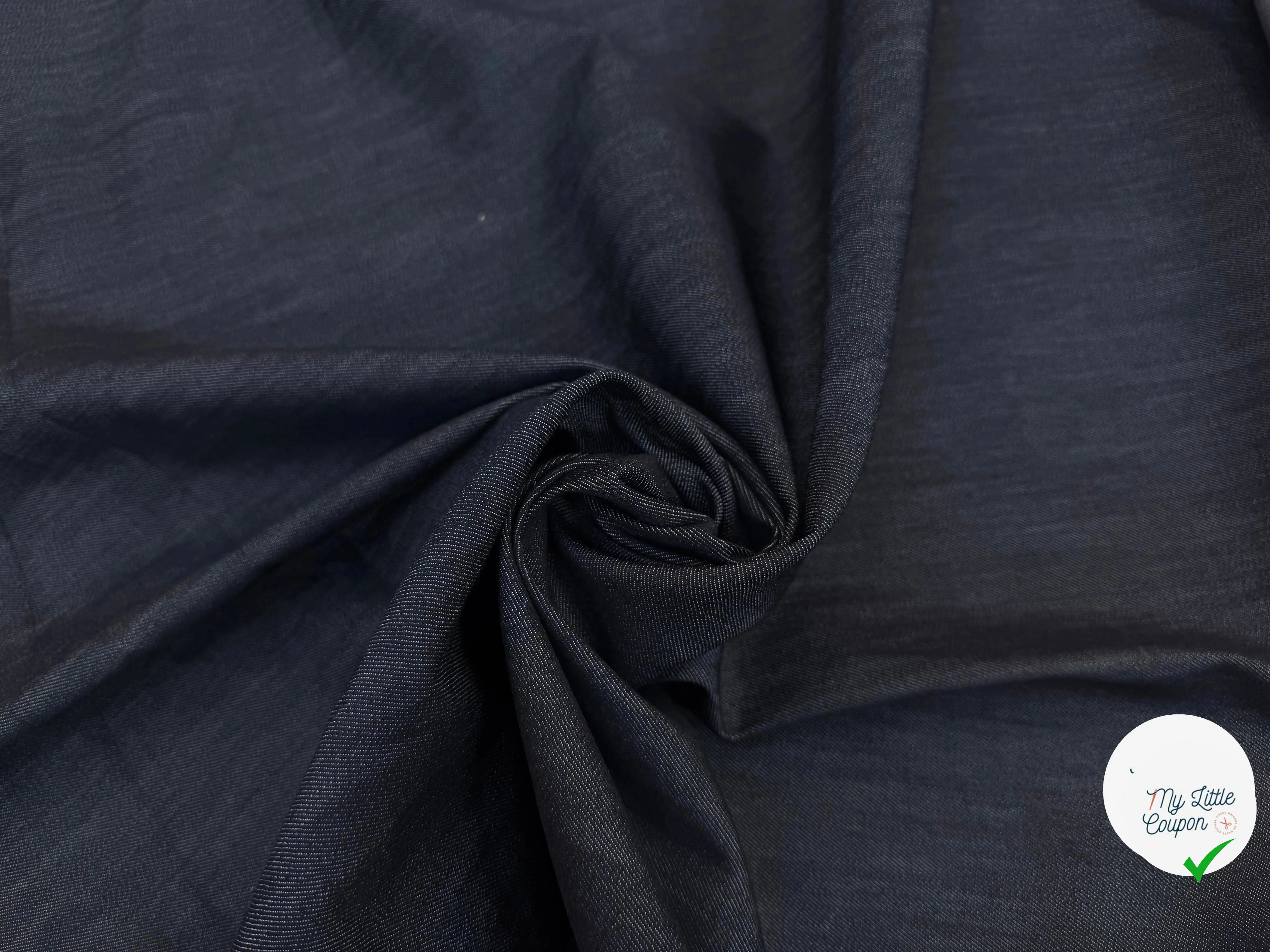 DENIM UNI PREMIER DARK COTON STRETCH - My Little Coupon