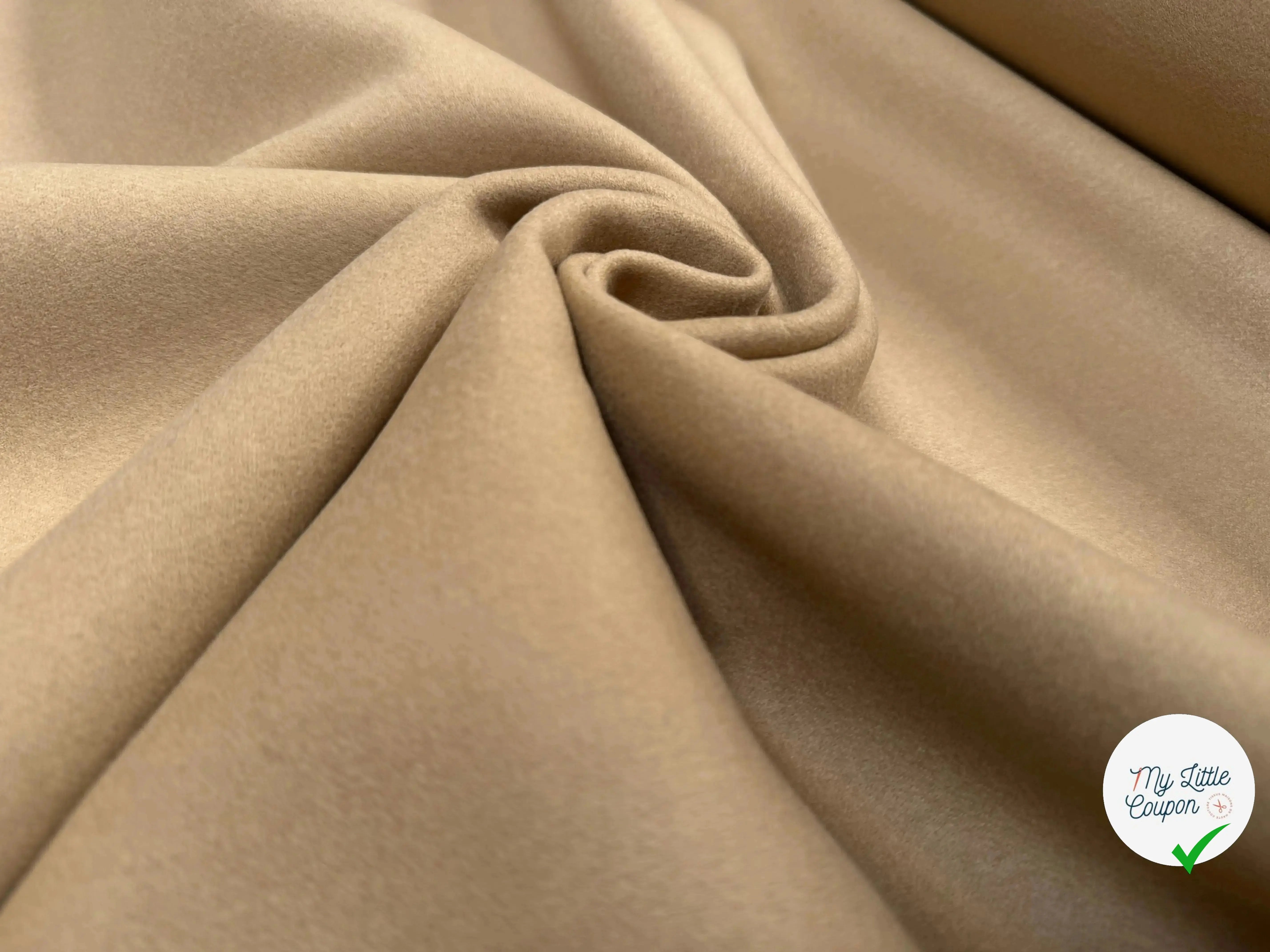 DOUBLE FACE CASHMERE BLEND, Pearl Beige - My Little Coupon