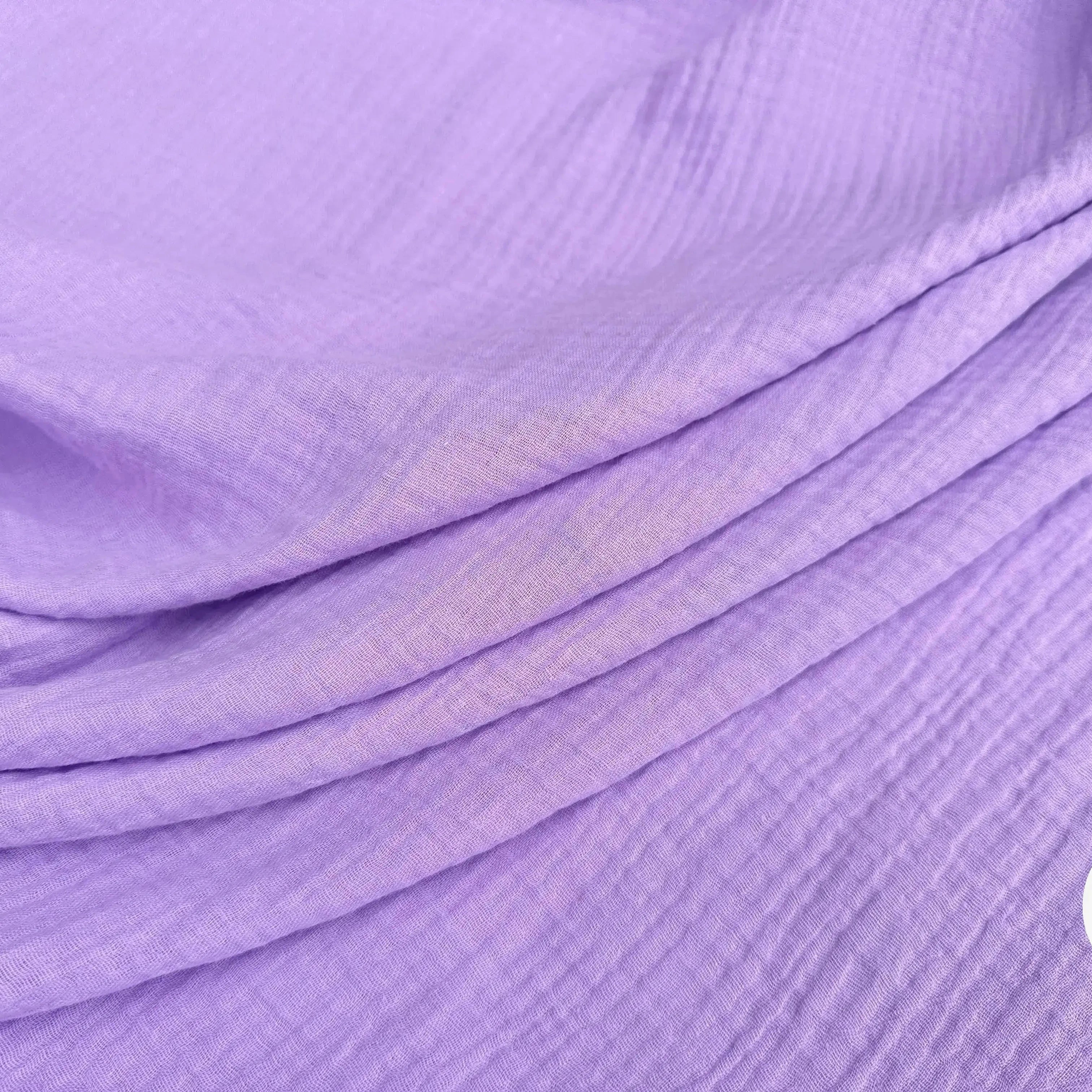 DOUBLE GAZE DE COTON PARME UNIE MLC INTERN