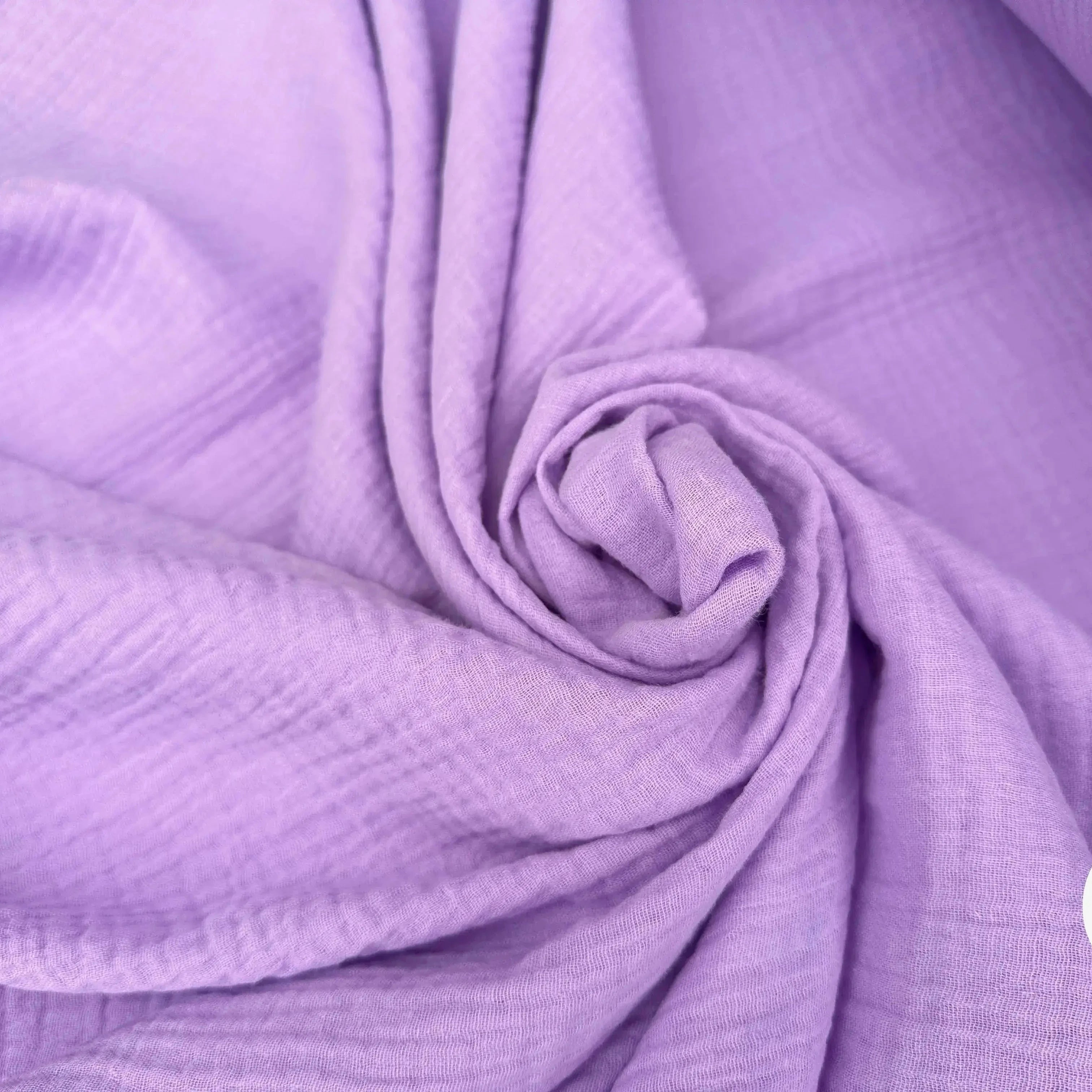 DOUBLE GAZE DE COTON PARME UNIE MLC INTERN