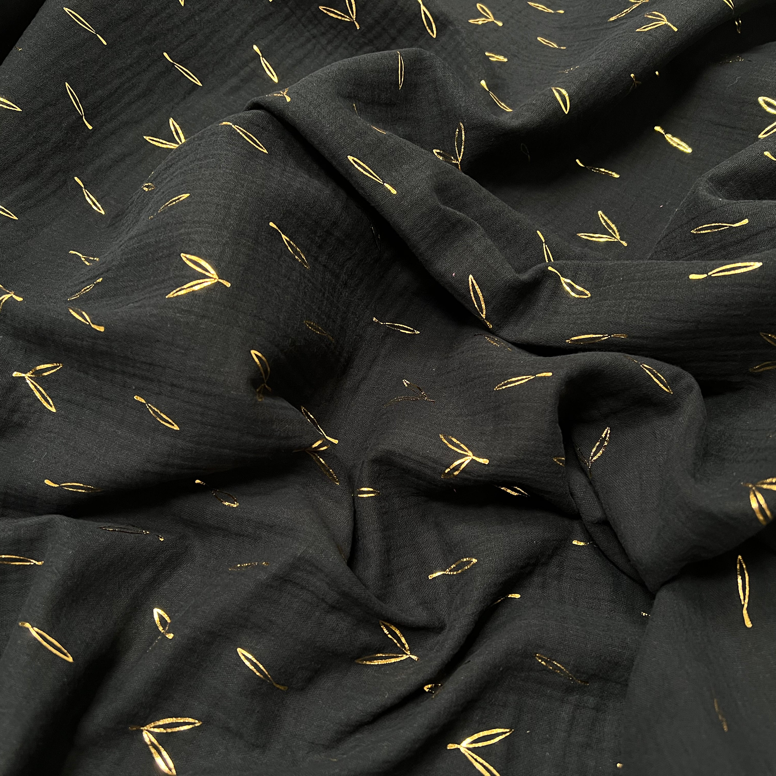 DOUBLE GAZE GAUFREE FOIL STOLPA NOIR / OR 130 - My Little Coupon