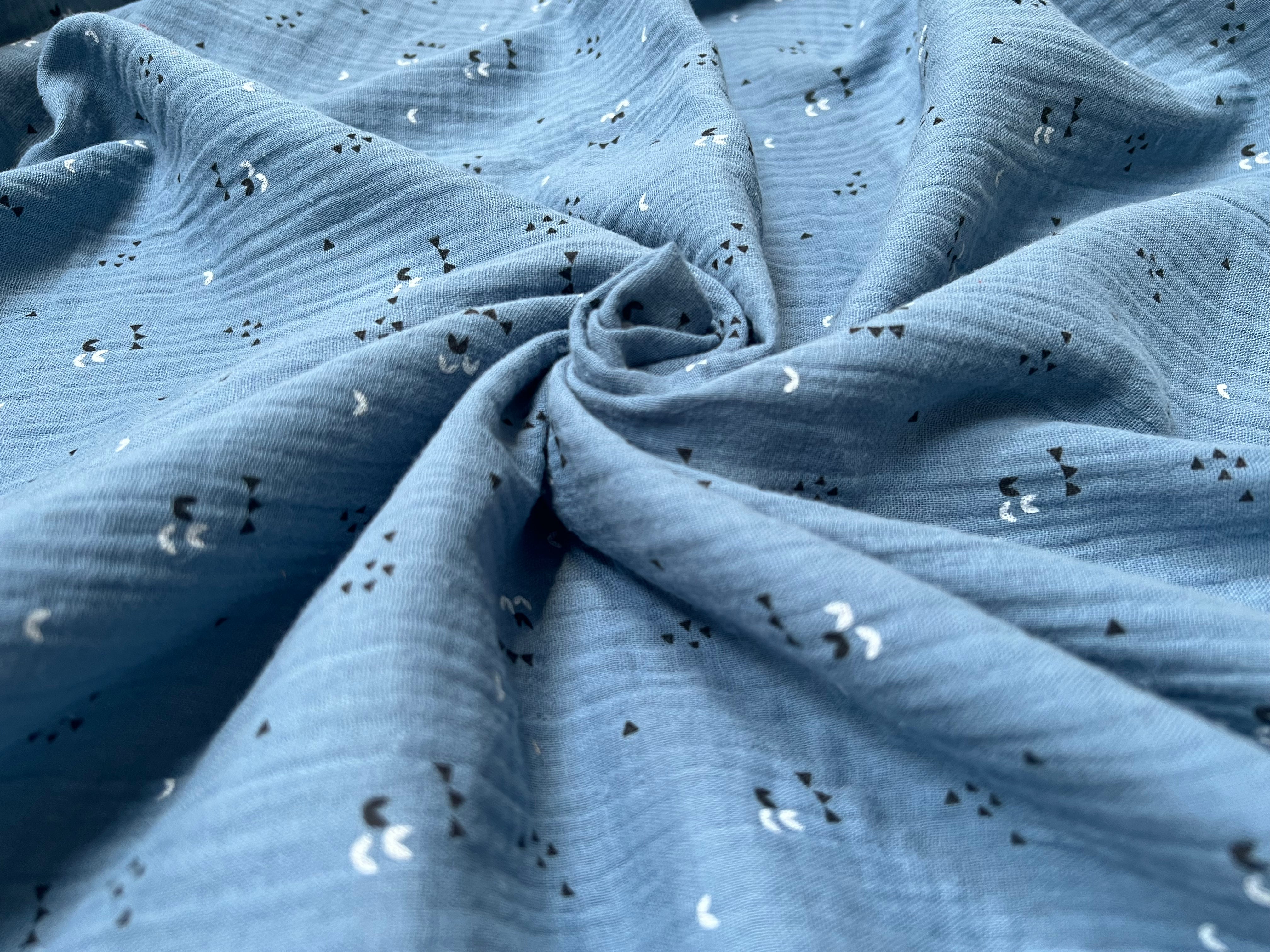 (Chute) DOUBLE GAZE GAUFREE MAELOU JEAN / BLANC MAT 130Â - My Little Coupon