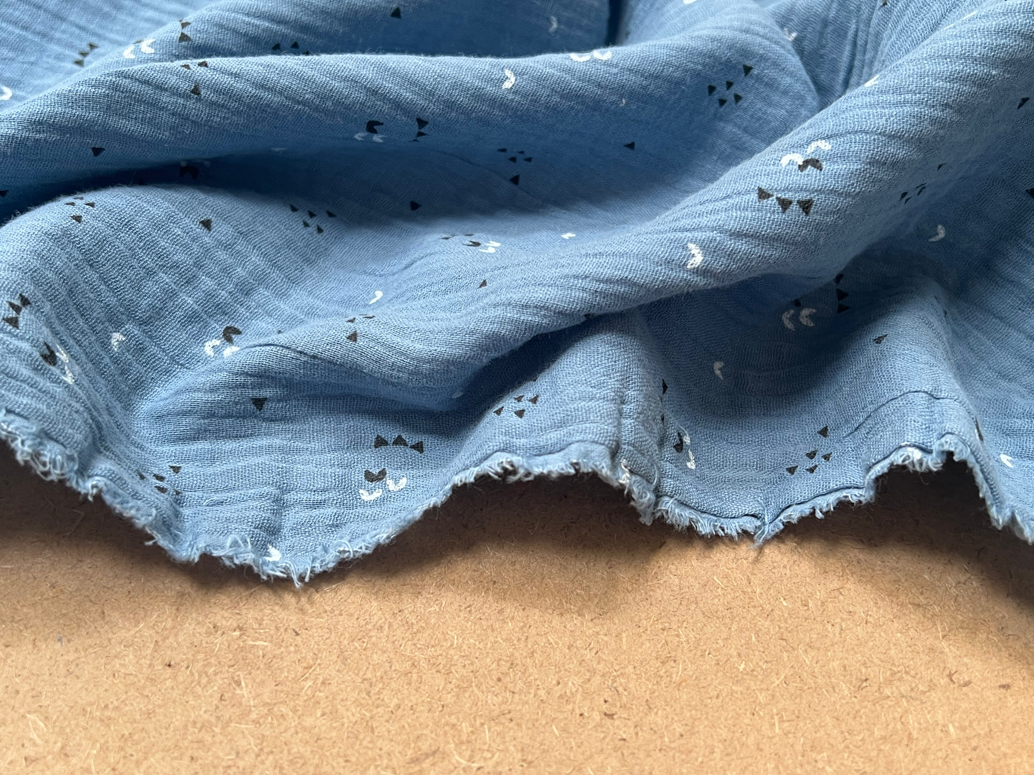 (Chute) DOUBLE GAZE GAUFREE MAELOU JEAN / BLANC MAT 130Â - My Little Coupon