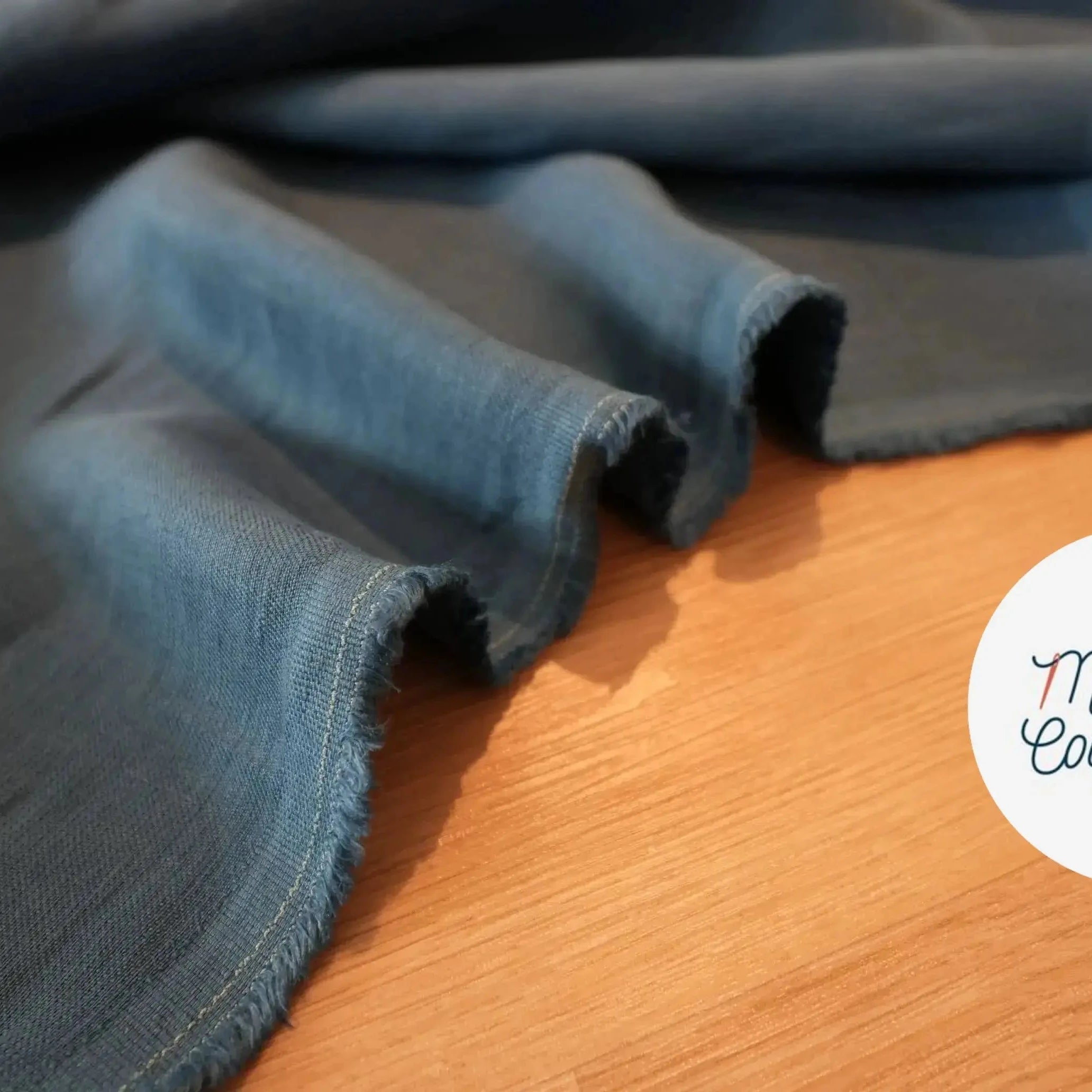 DOUBLE LINEN, Opal Blue - My Little Coupon