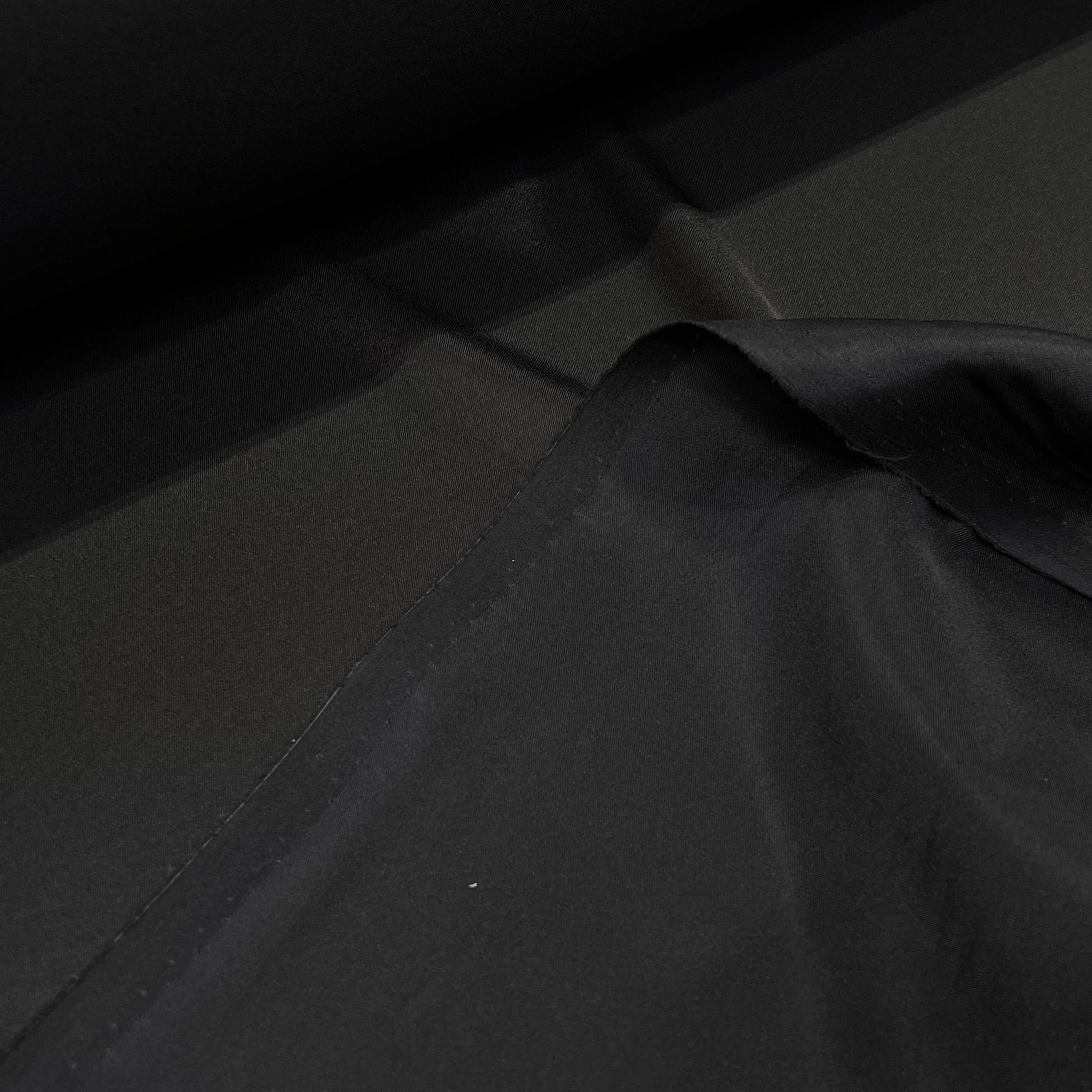 (Chute) DOUBLURE ACÉTATE LEGEREMENT CRÉPÉE MARRON - My Little Coupon