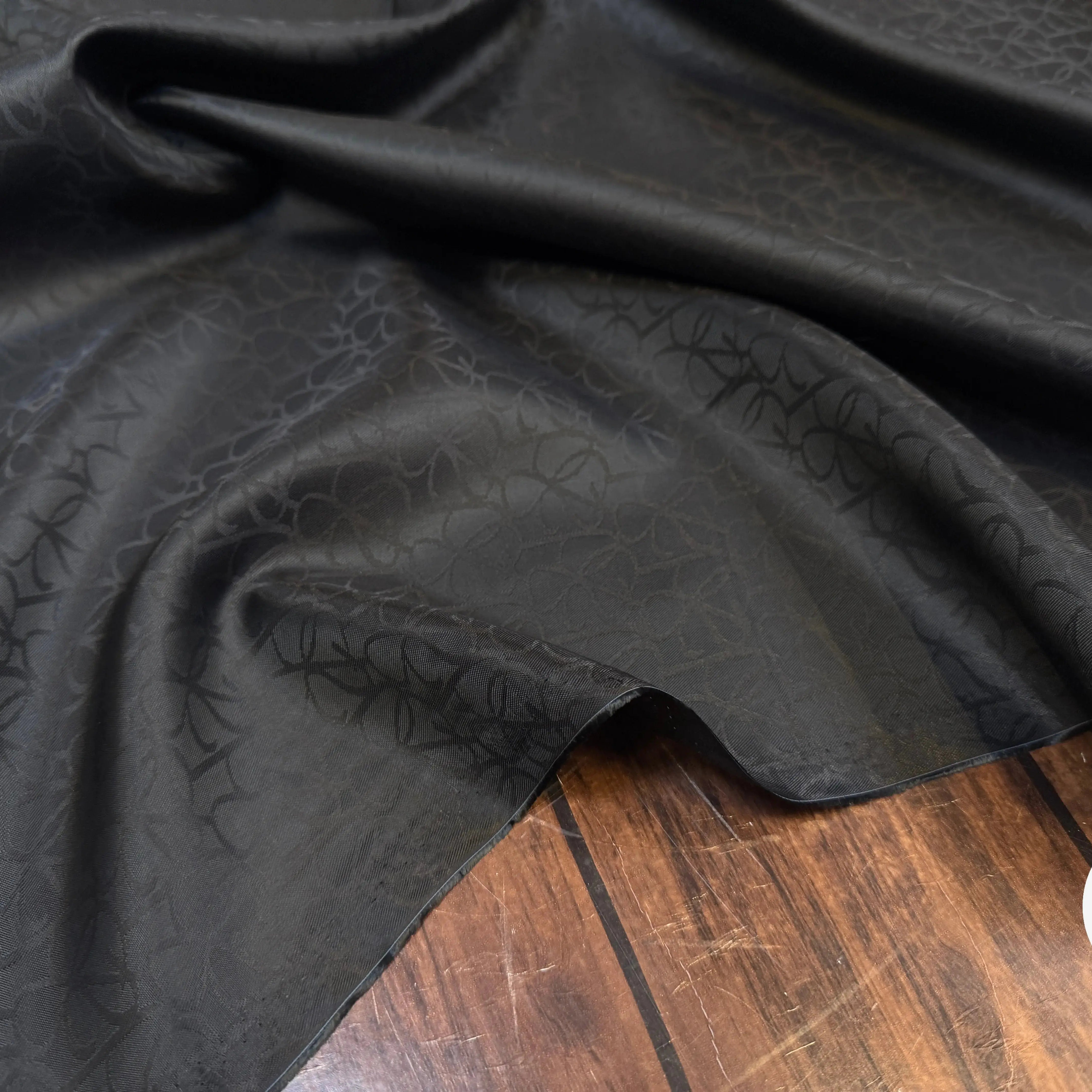 DOUBLURE JACQUARD TESSITURA MAURI NOIRE - My Little Coupon