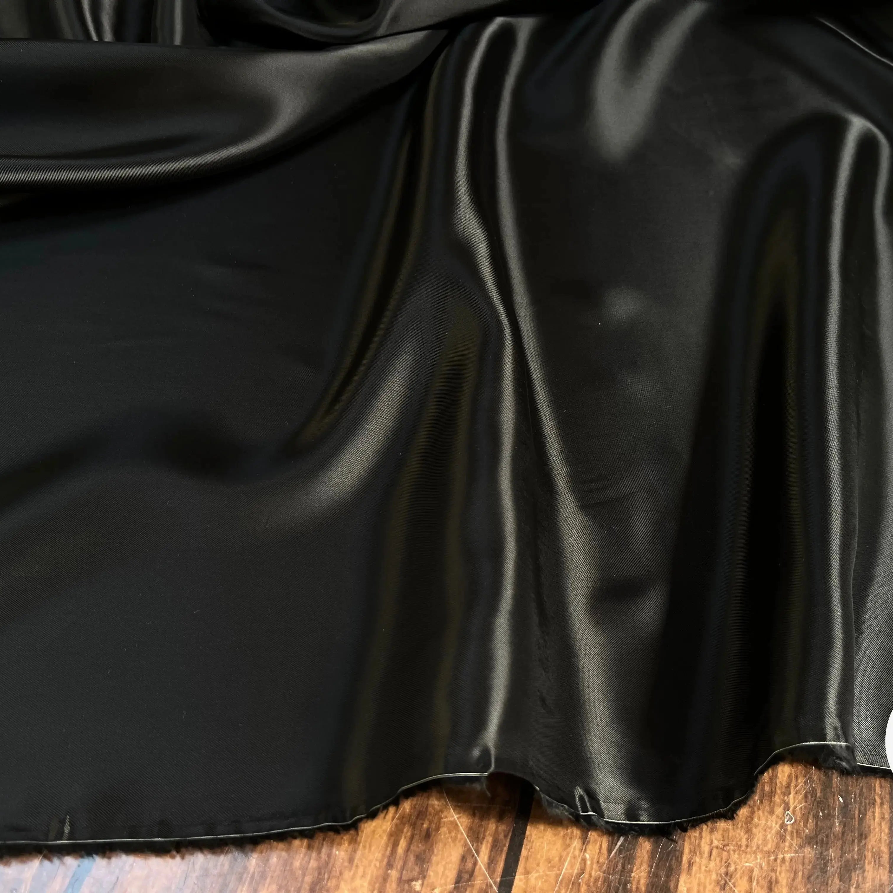 DOUBLURE NOIR 100% CUPRO UNI - My Little Coupon