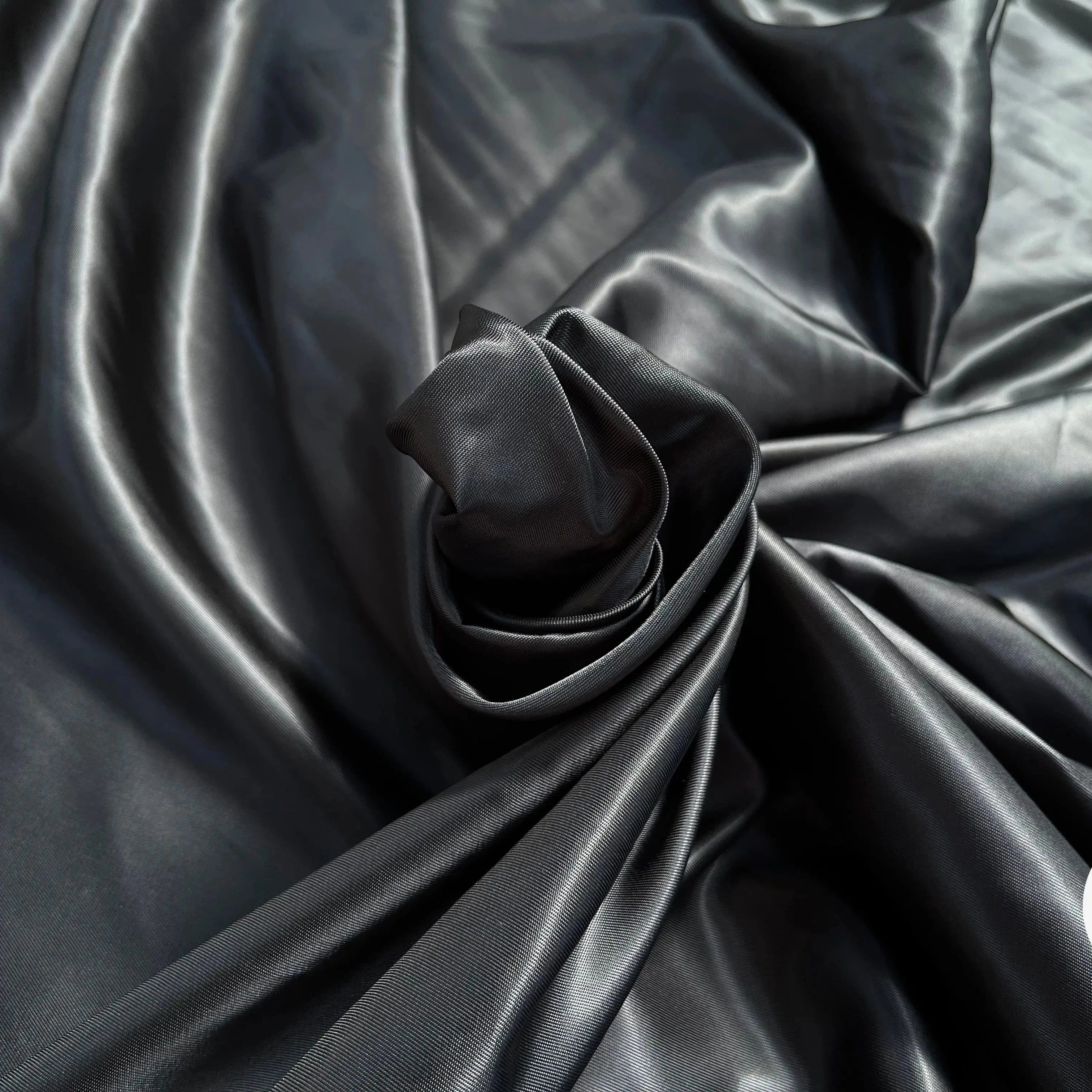 DOUBLURE SERGÉE VISCOSE NAVY NOIRE - My Little Coupon