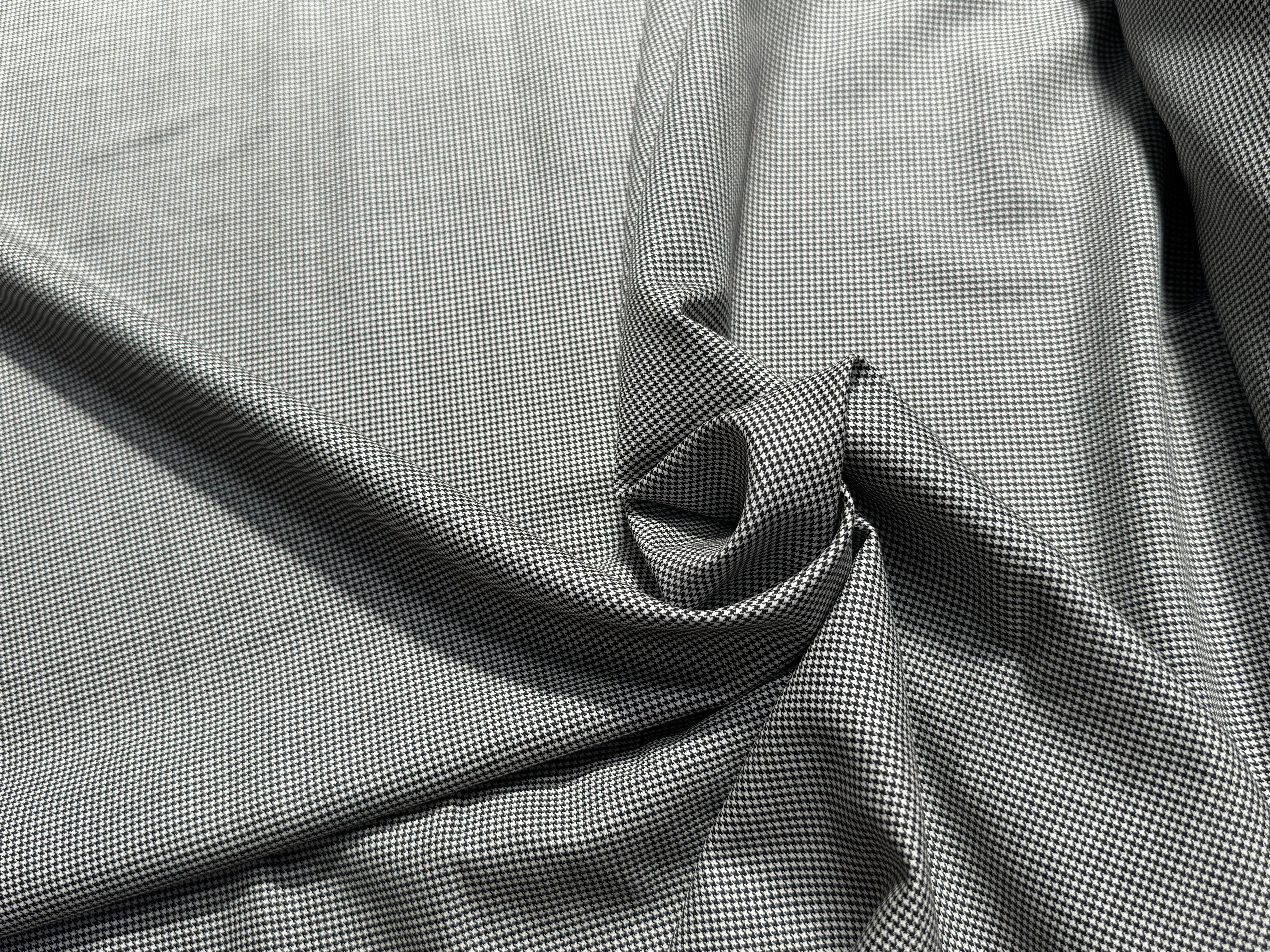 (Chute) DRAPERIE DE LAINE SUPER 110'S MADE IN ITALY PIED POULE TRÈS ÉLÉGANT - My Little Coupon