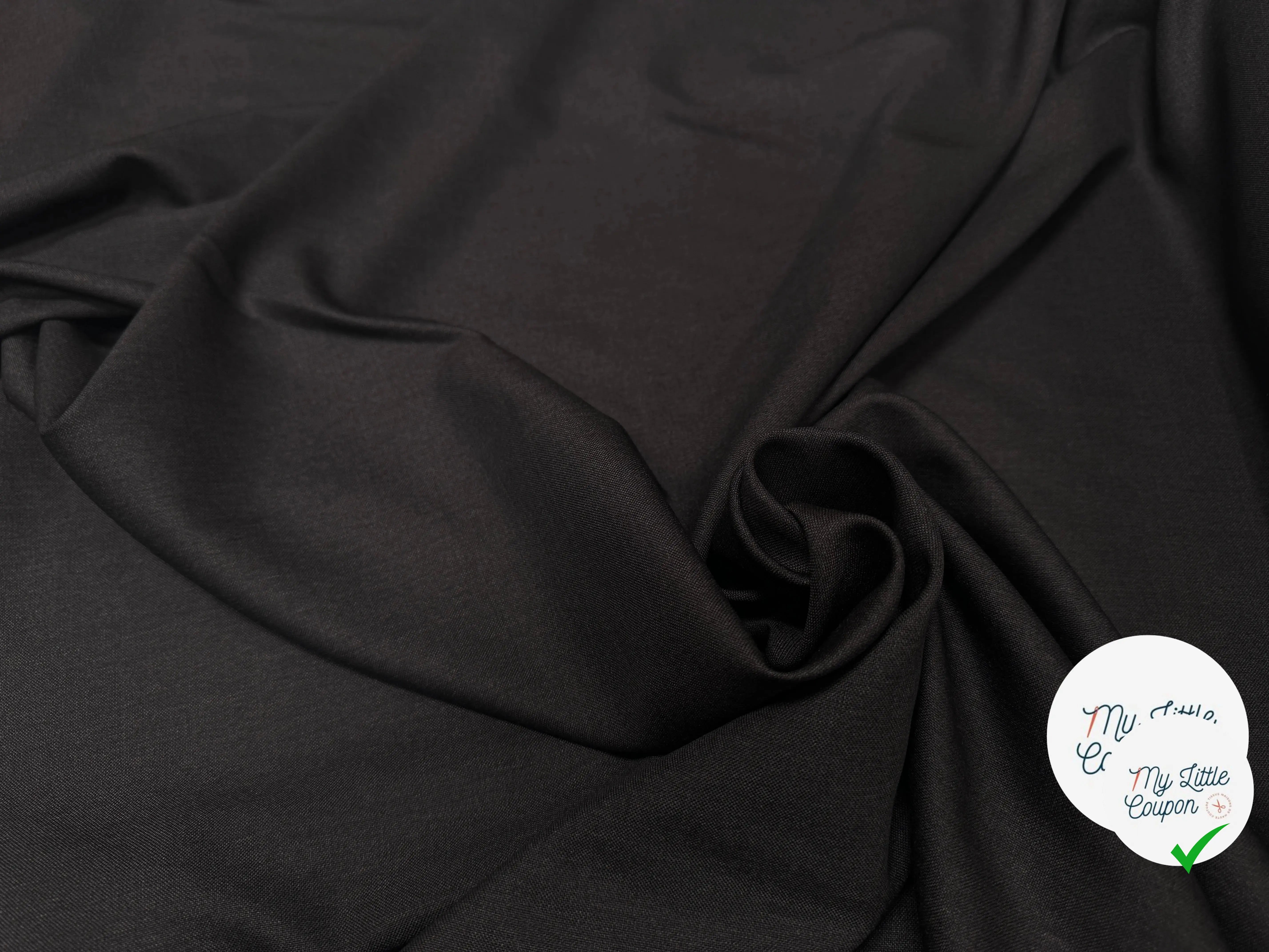 DRAPERIE GRISE 100% LAINE FABRICATION ITALIENNE - My Little Coupon