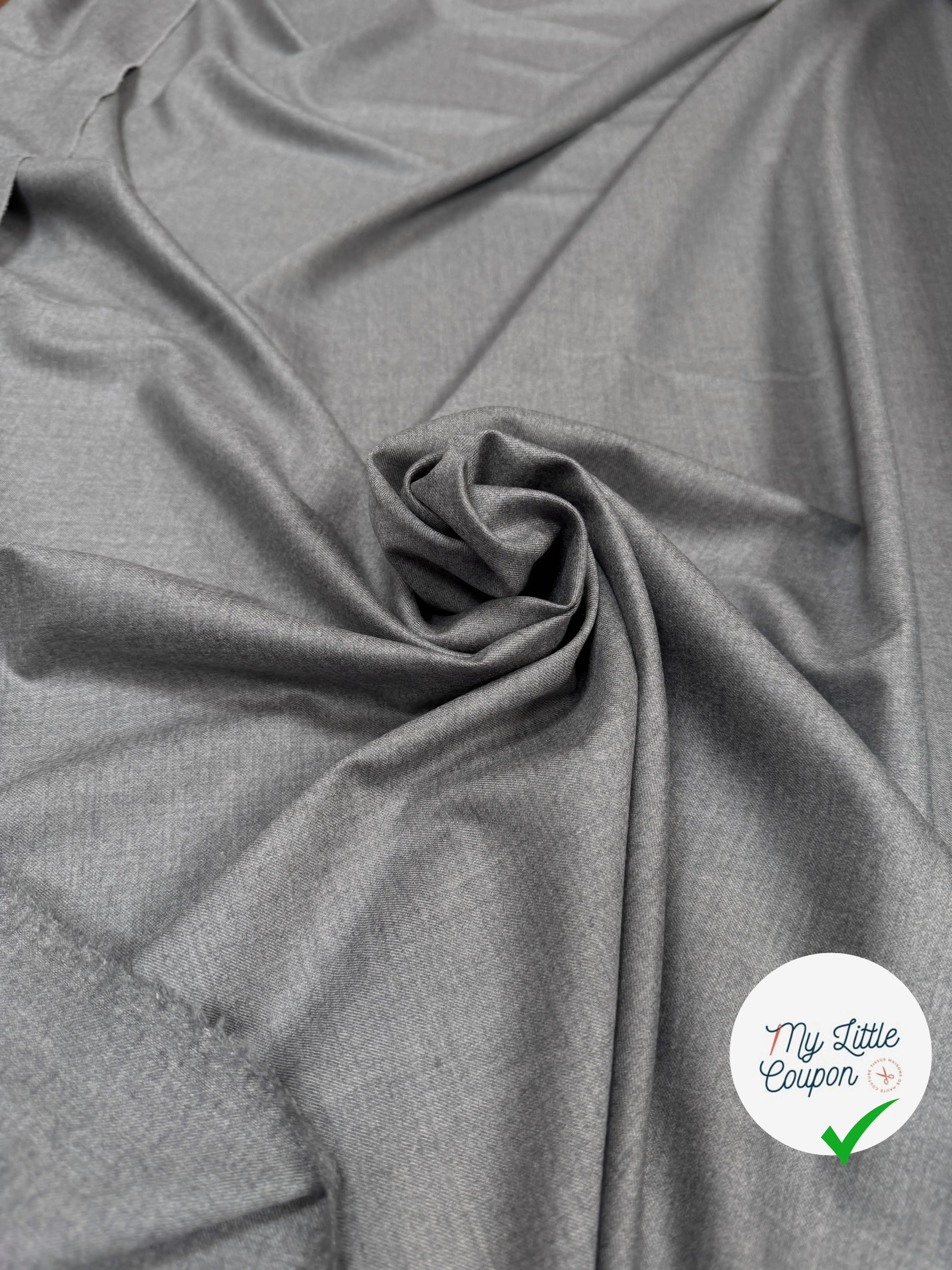 DRAPERIE SERGÉE LORO PIANA LAINE ET SOIE ACCADEMIA - My Little Coupon
