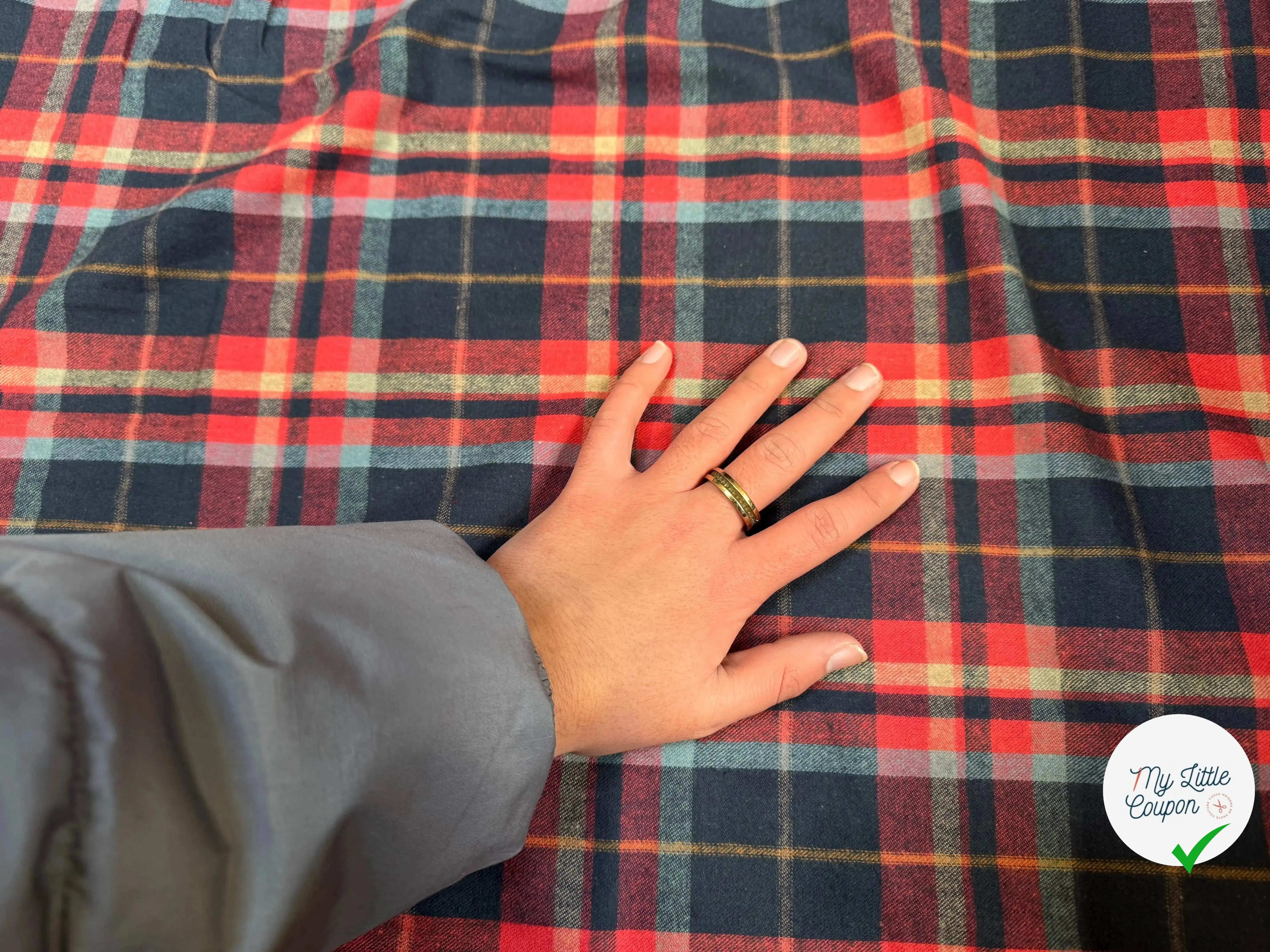 FLANELLE DE COTON ULTRA DOUCE TARTAN - My Little Coupon