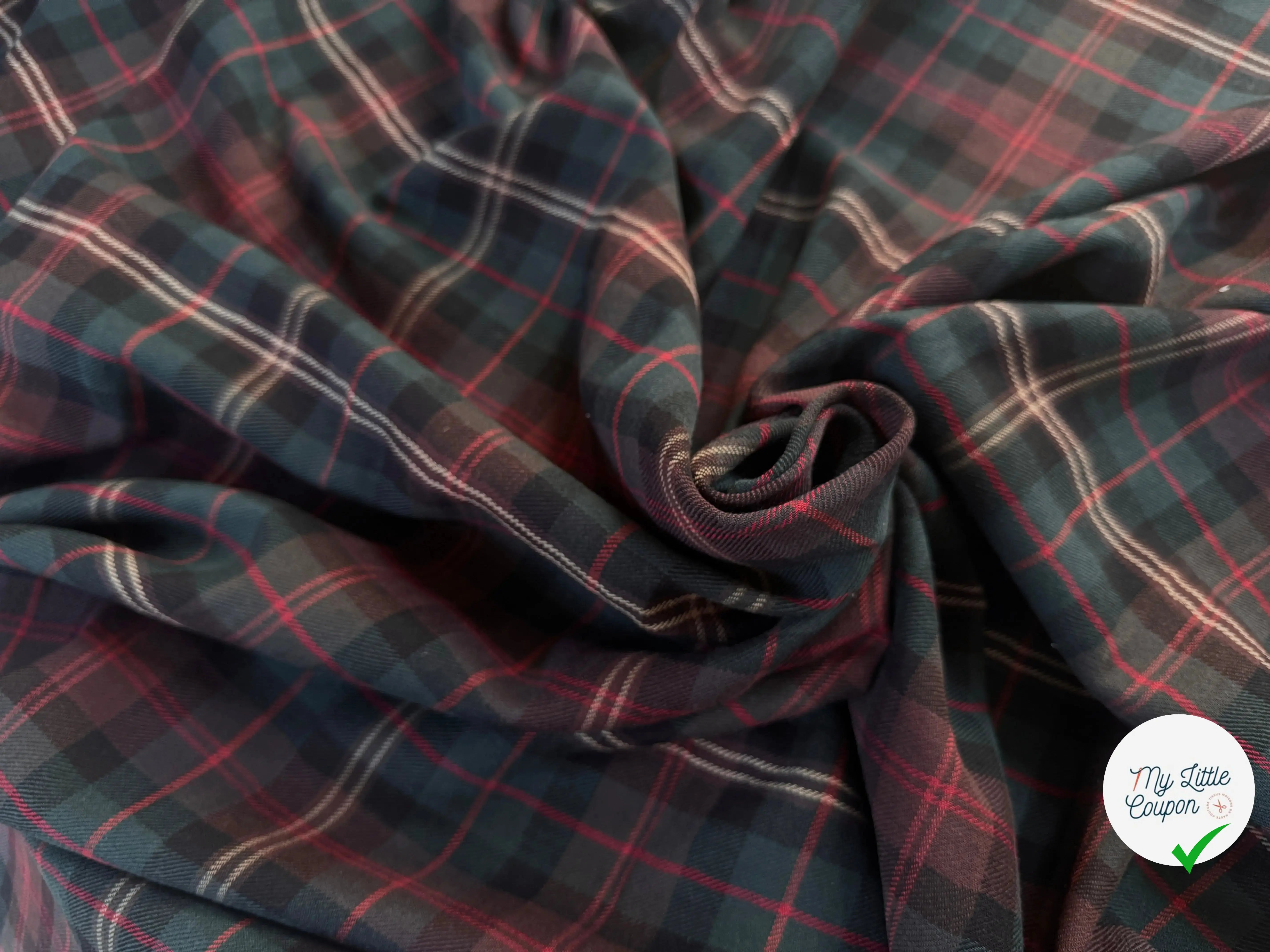 FLANELLE SERGÉE SURCHEMISE QUALITÉ JAPAN - My Little Coupon