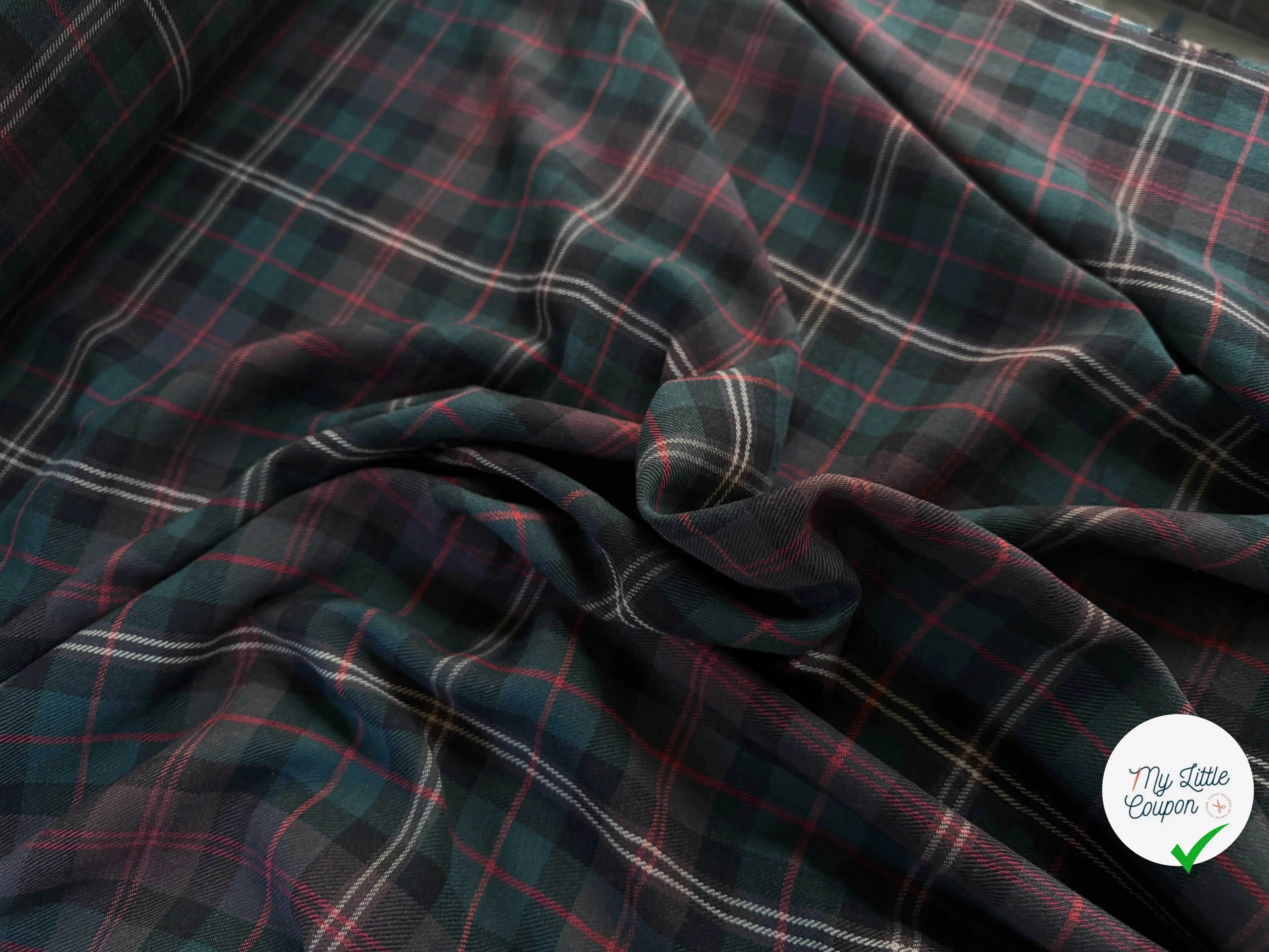FLANELLE SERGÉE SURCHEMISE QUALITÉ JAPAN - My Little Coupon