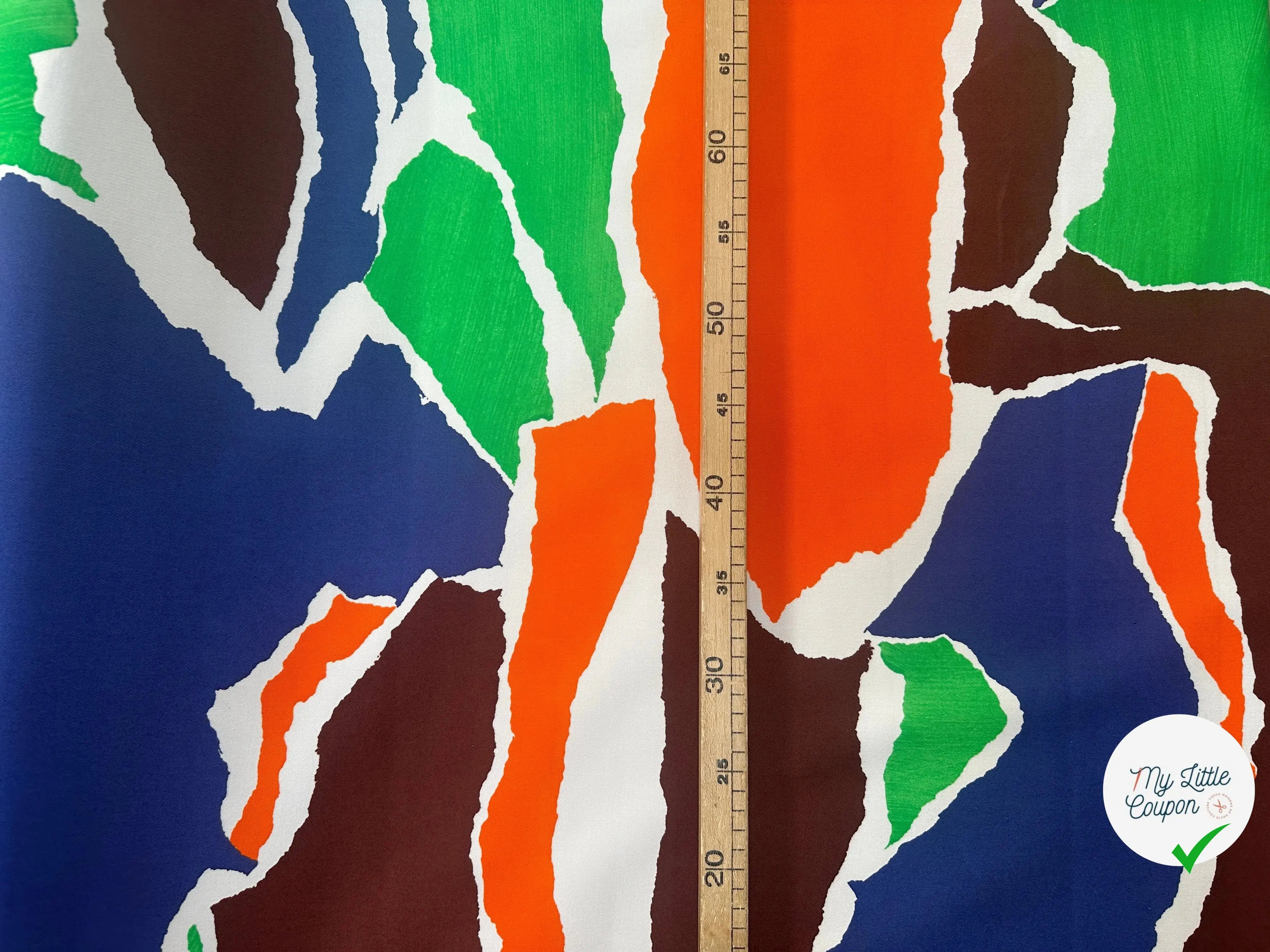 GABARDINE DE COTON STRECTH CAMOUFLAGE CONTEMPORAIN - My Little Coupon