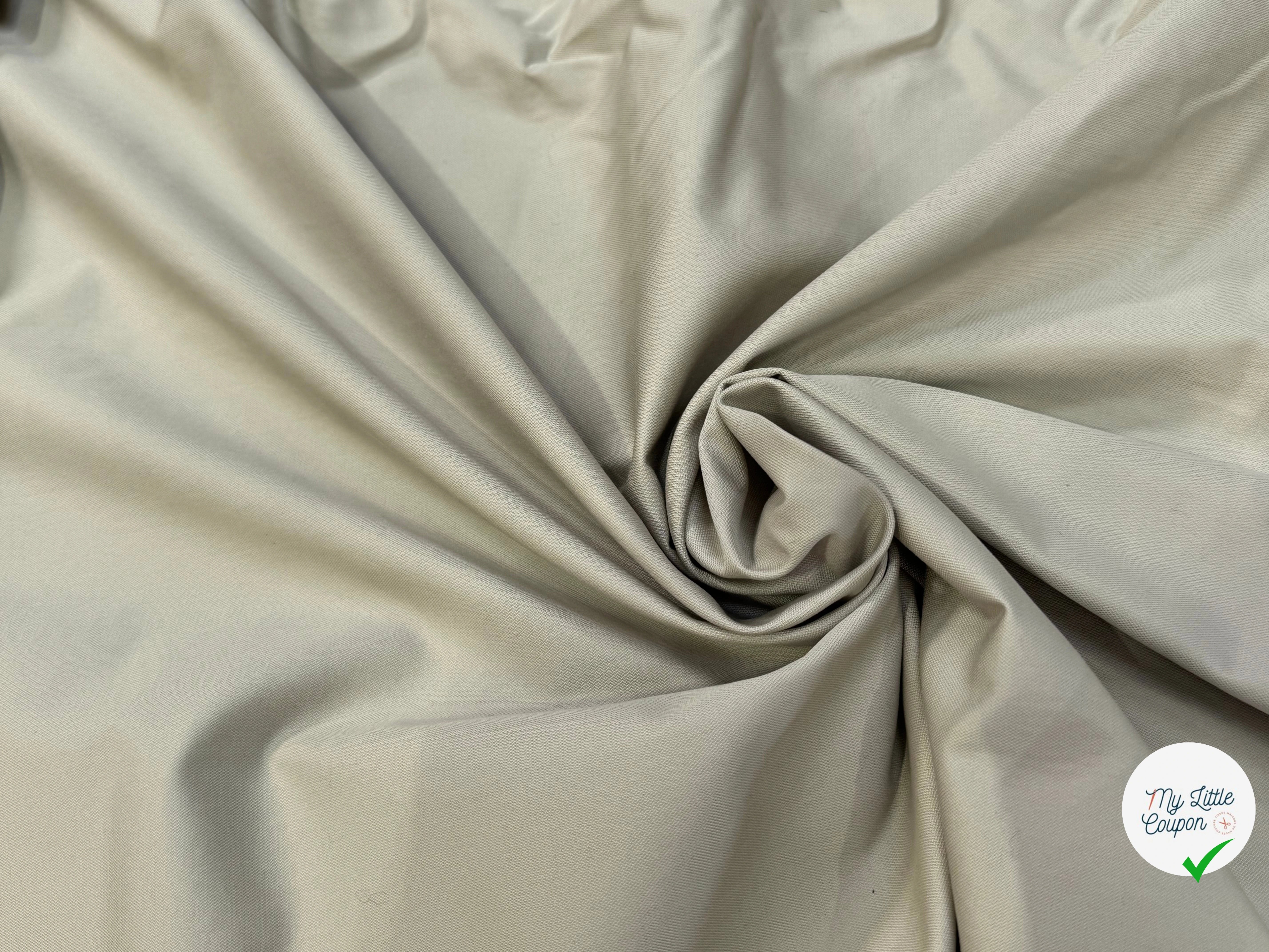 (Chute) GABARDINE DE COTON TENUE IMPÉCABLE BEIGE - My Little Coupon