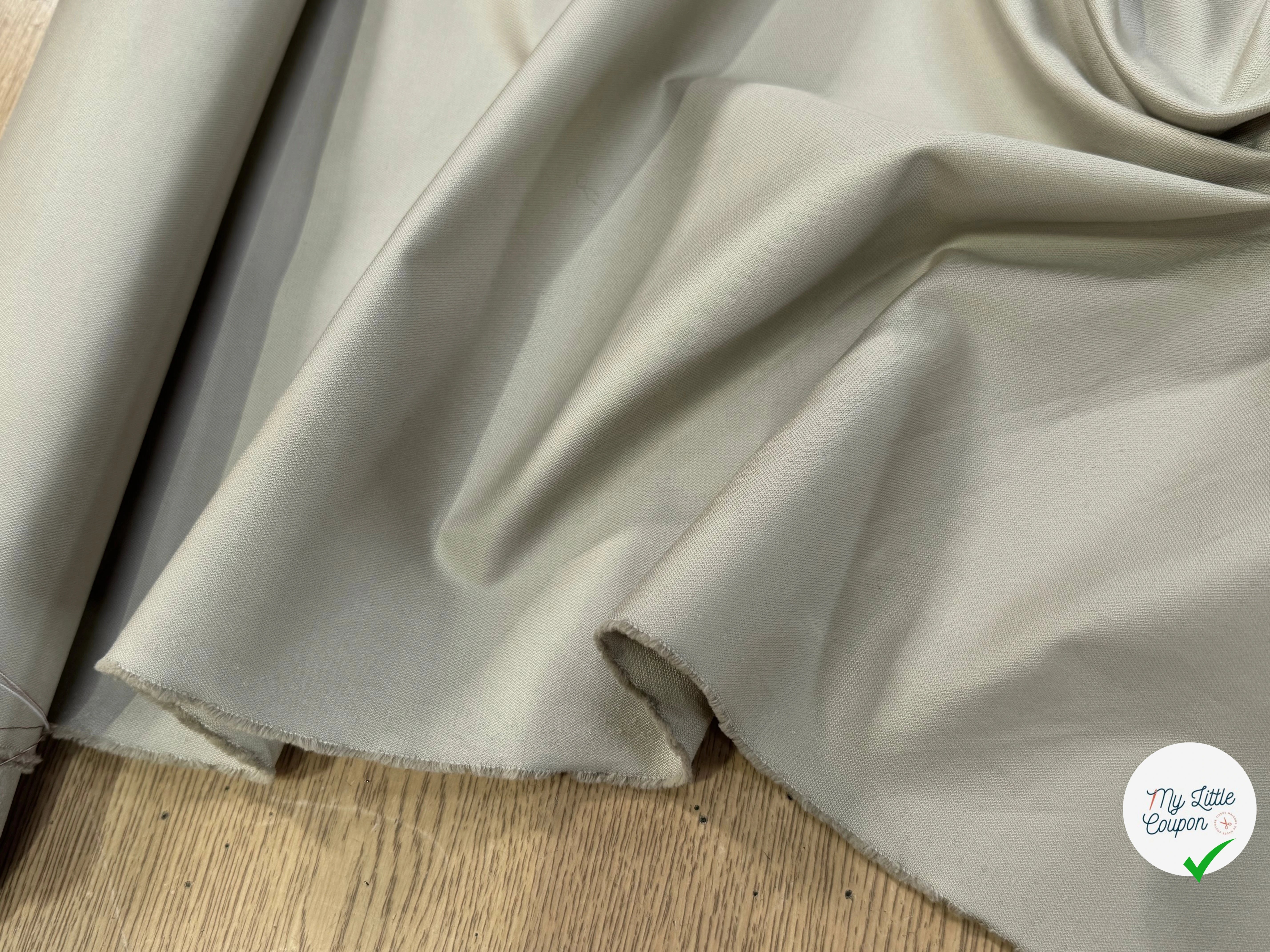 (Chute) GABARDINE DE COTON TENUE IMPÉCABLE BEIGE - My Little Coupon