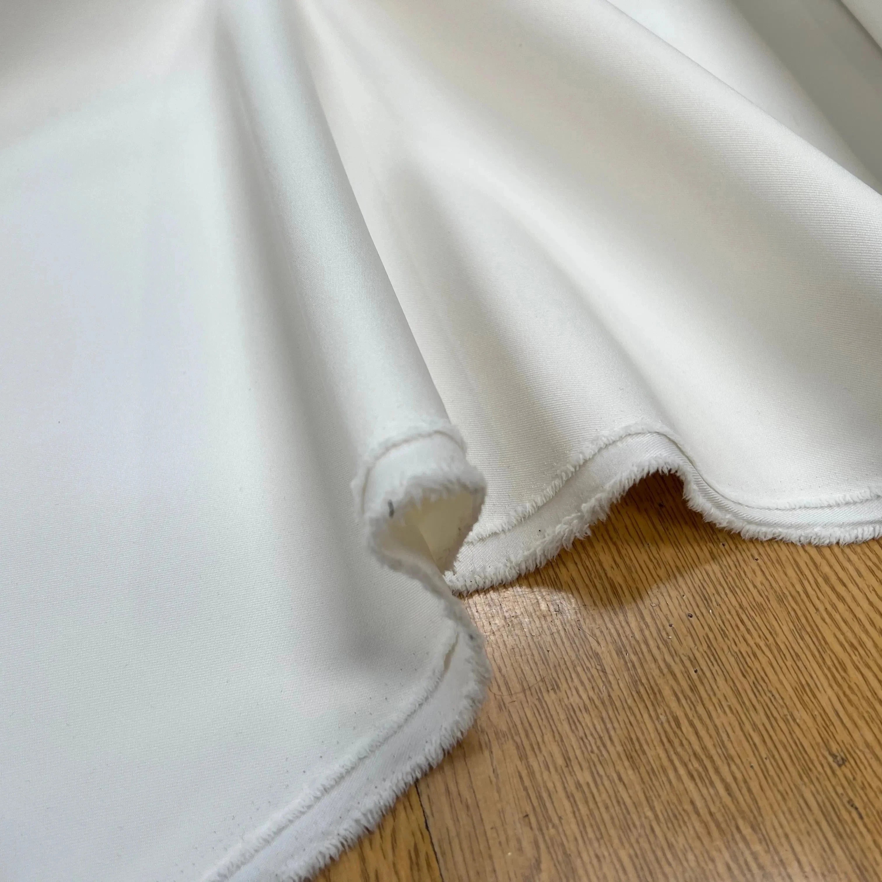 GABARDINE DOUBLE ETTOFE ÉCRUE JAPON - My Little Coupon