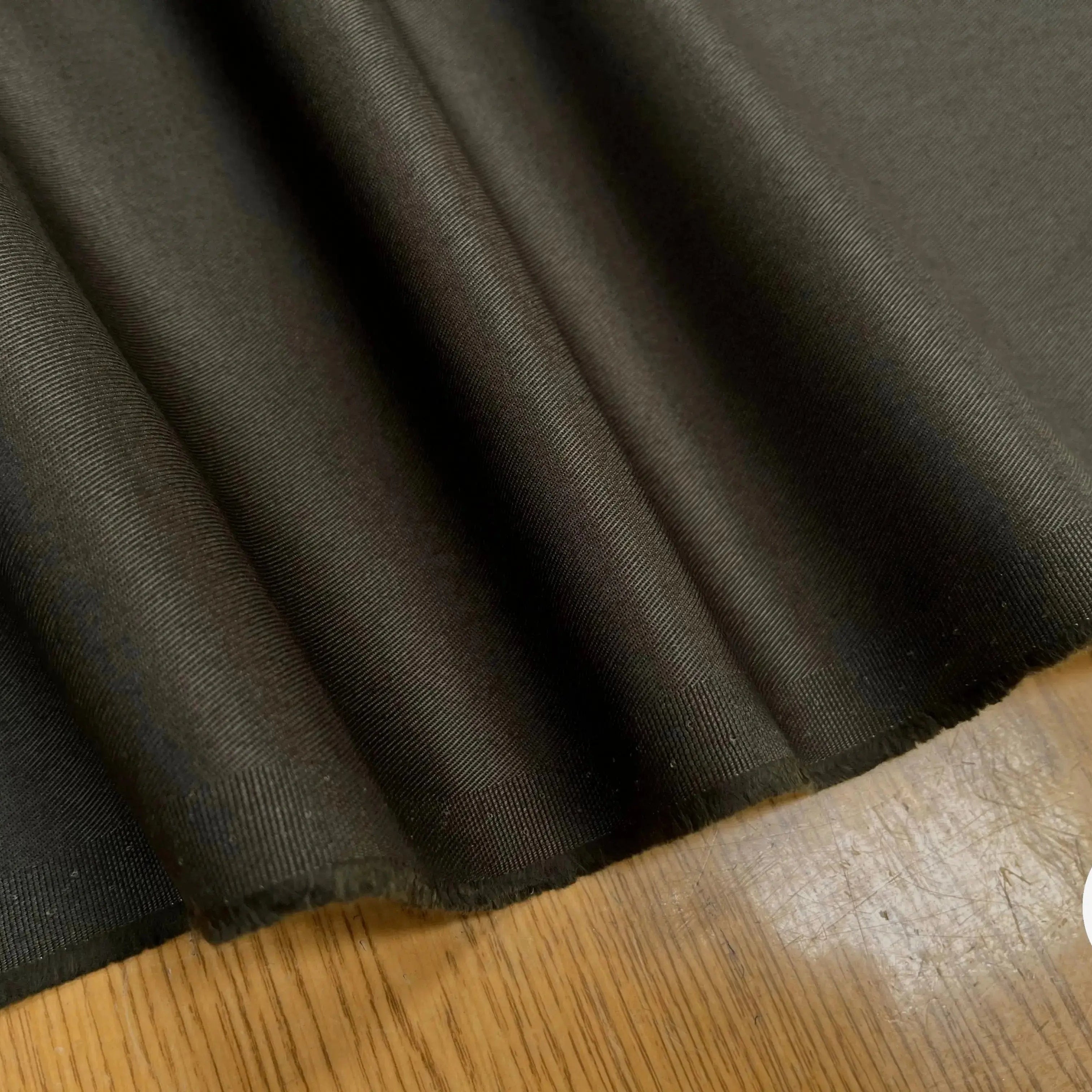 GABARDINE FINEMENT SERGÉ CRAQUANTE KAKI - My Little Coupon