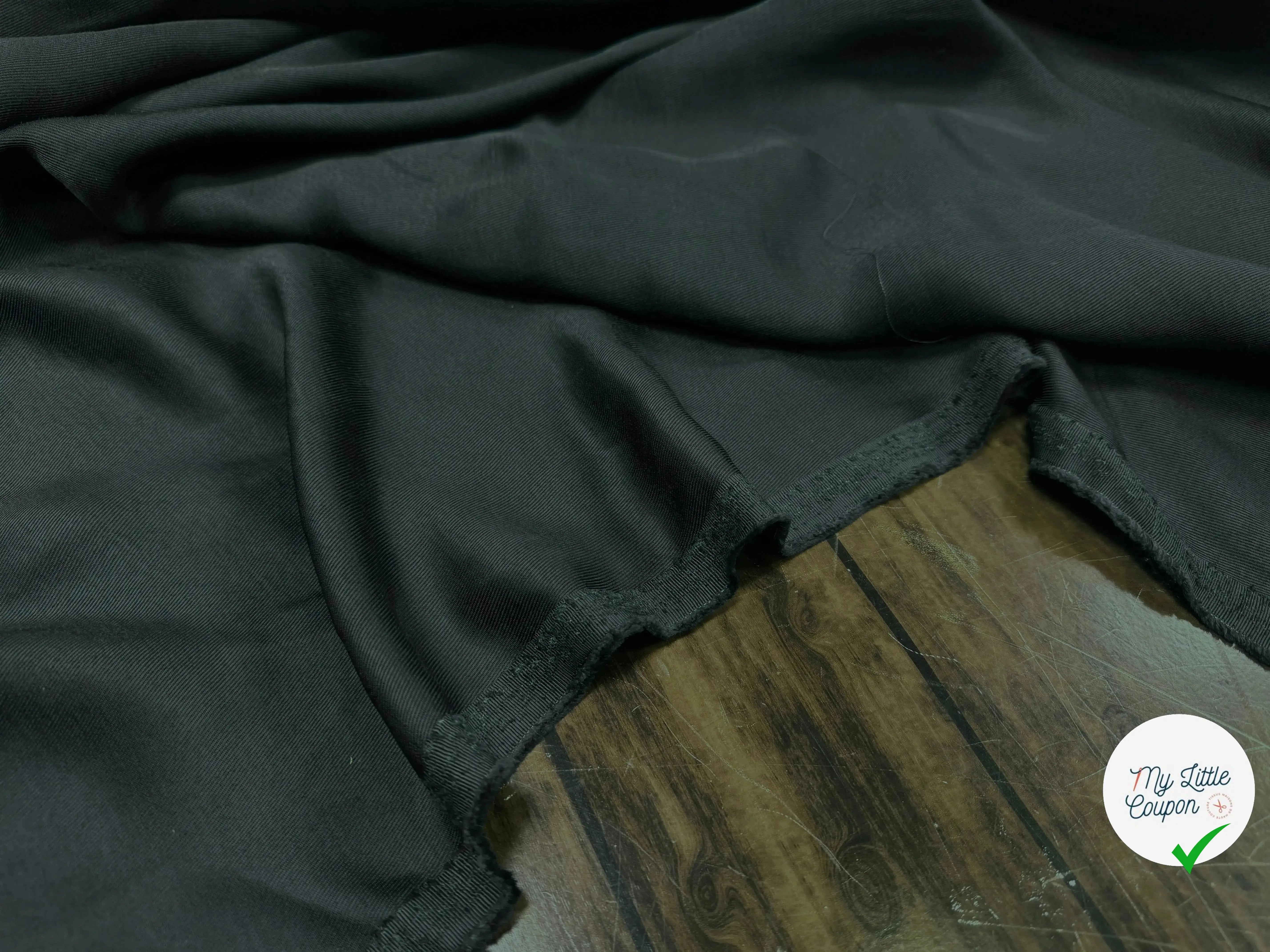 GABARDINE FLUIDE LYOCELL STRIÉE - My Little Coupon