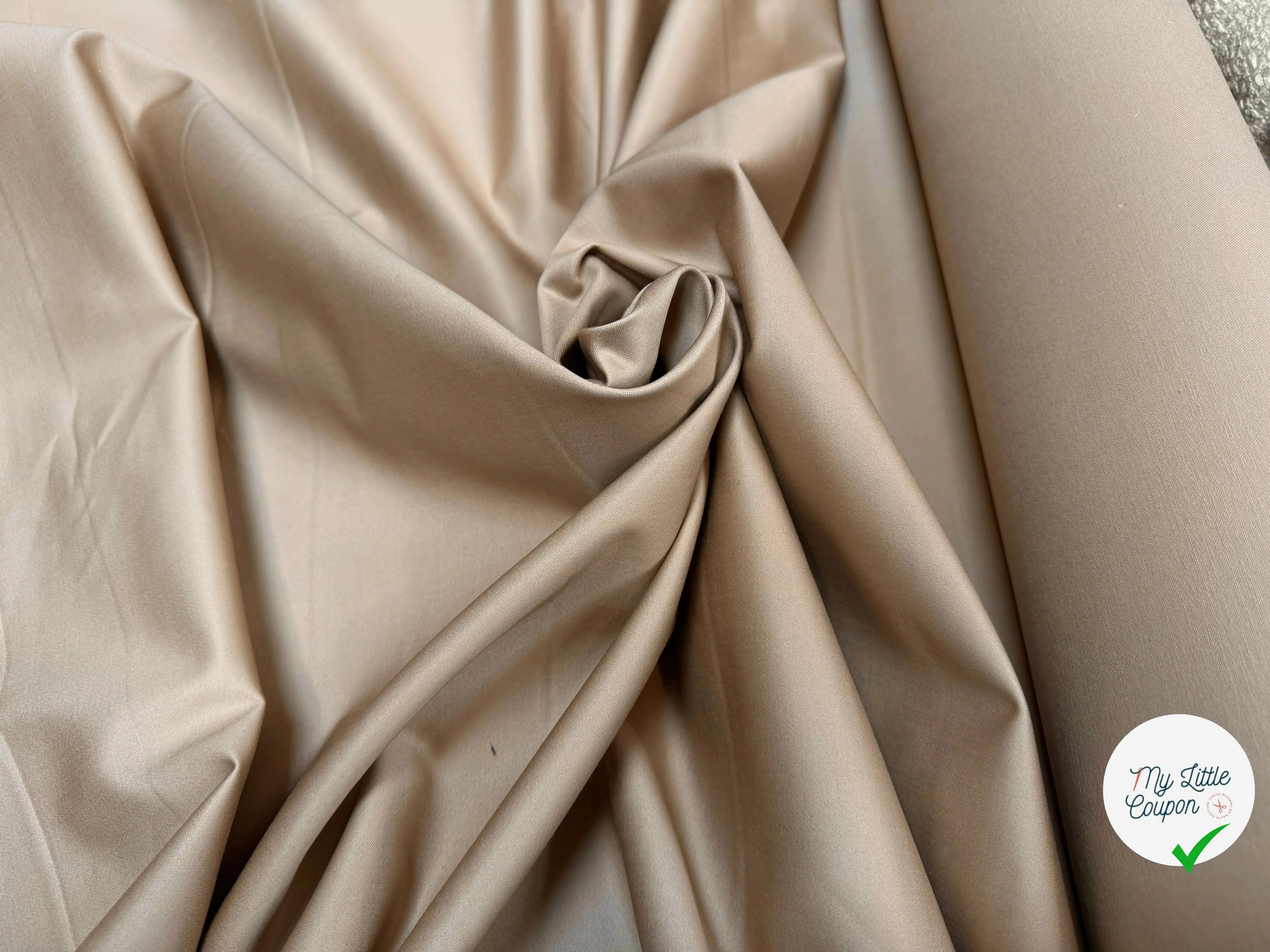 GABARDINE PEIGNEE QUALITÉ COUTURE - My Little Coupon