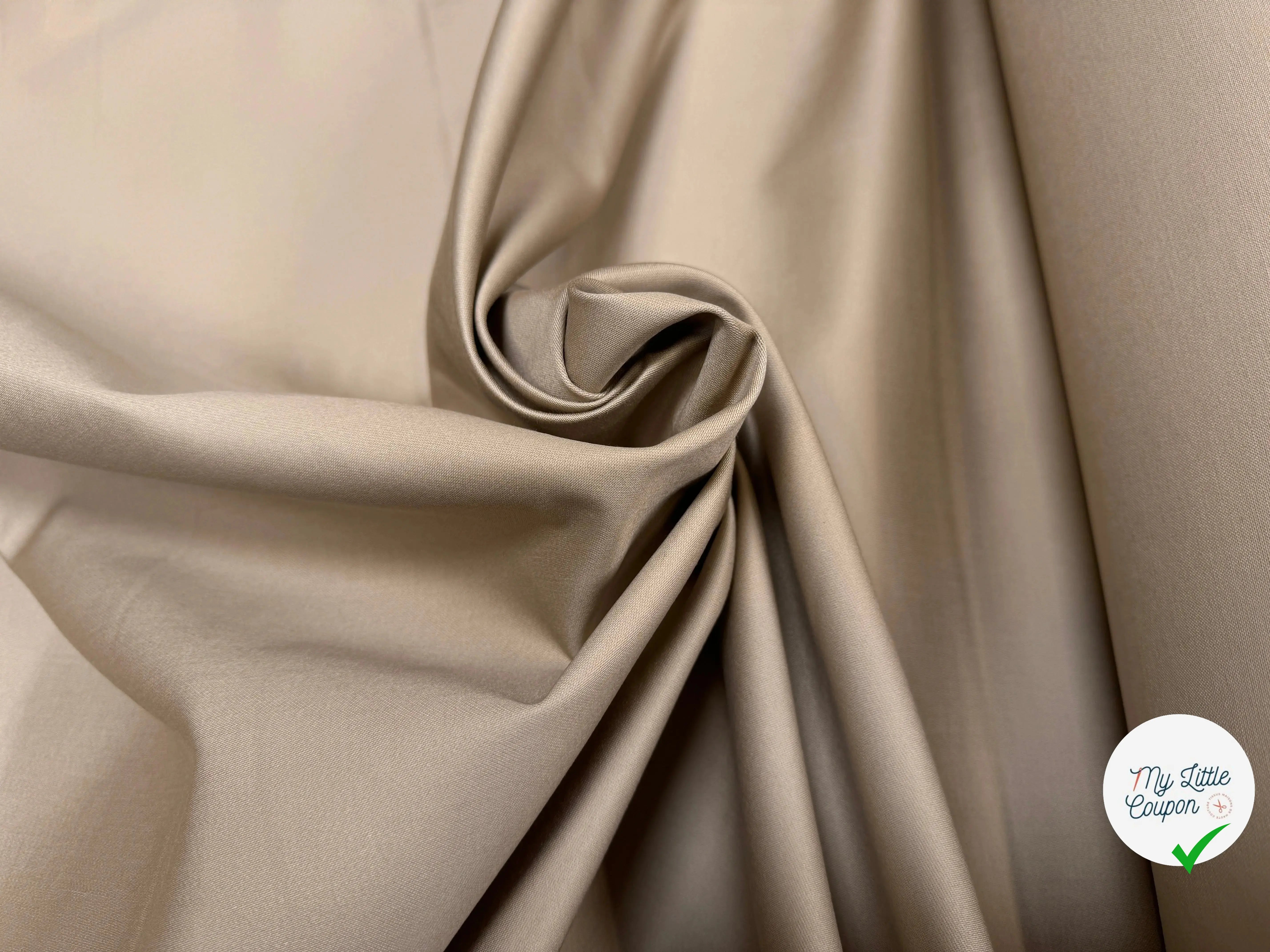 GABARDINE PEIGNEE QUALITÉ COUTURE - My Little Coupon