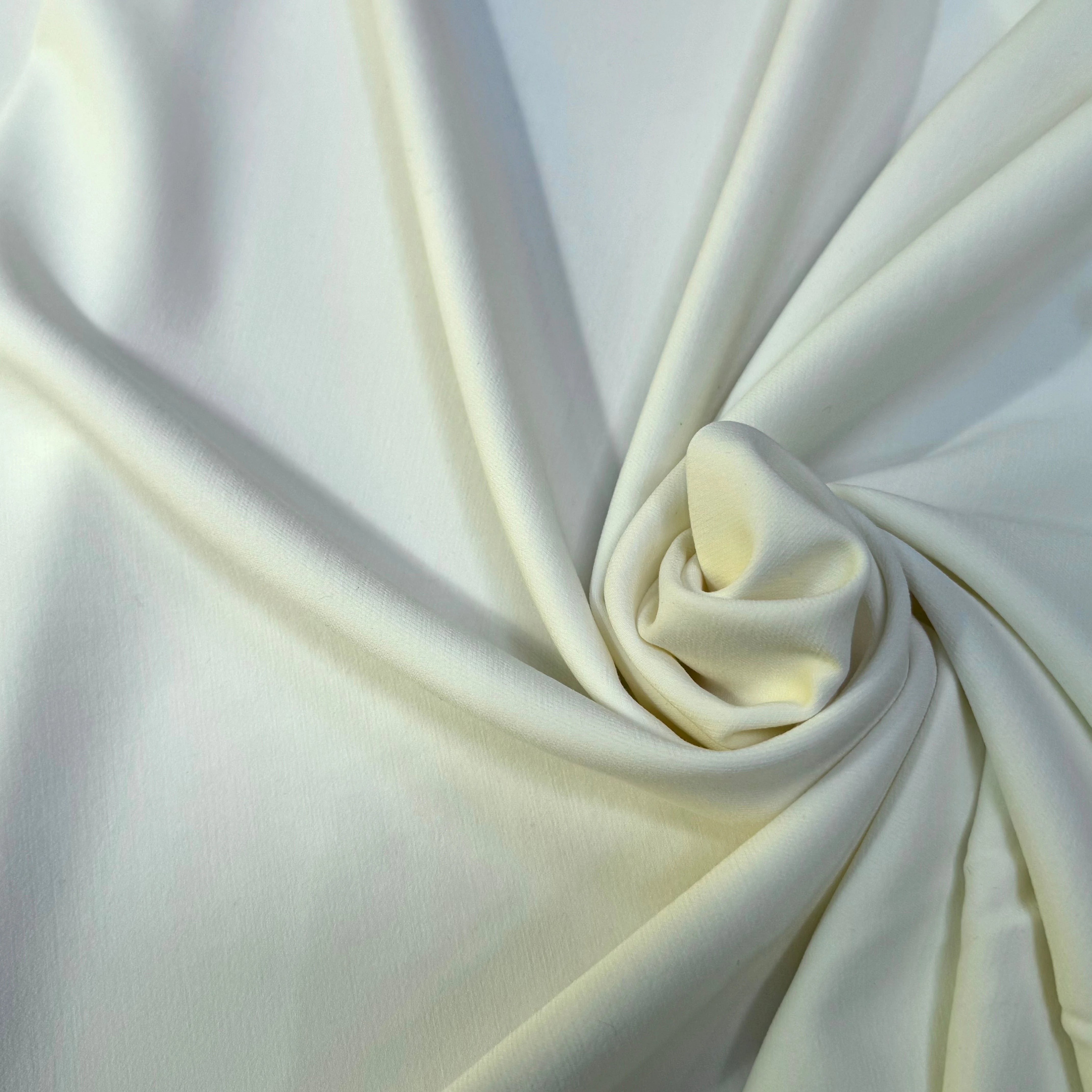(Chute) GABARDINE ULTRA STRETCH 14% VISCOSE ÉCRU TENUE SUBLIME - My Little Coupon