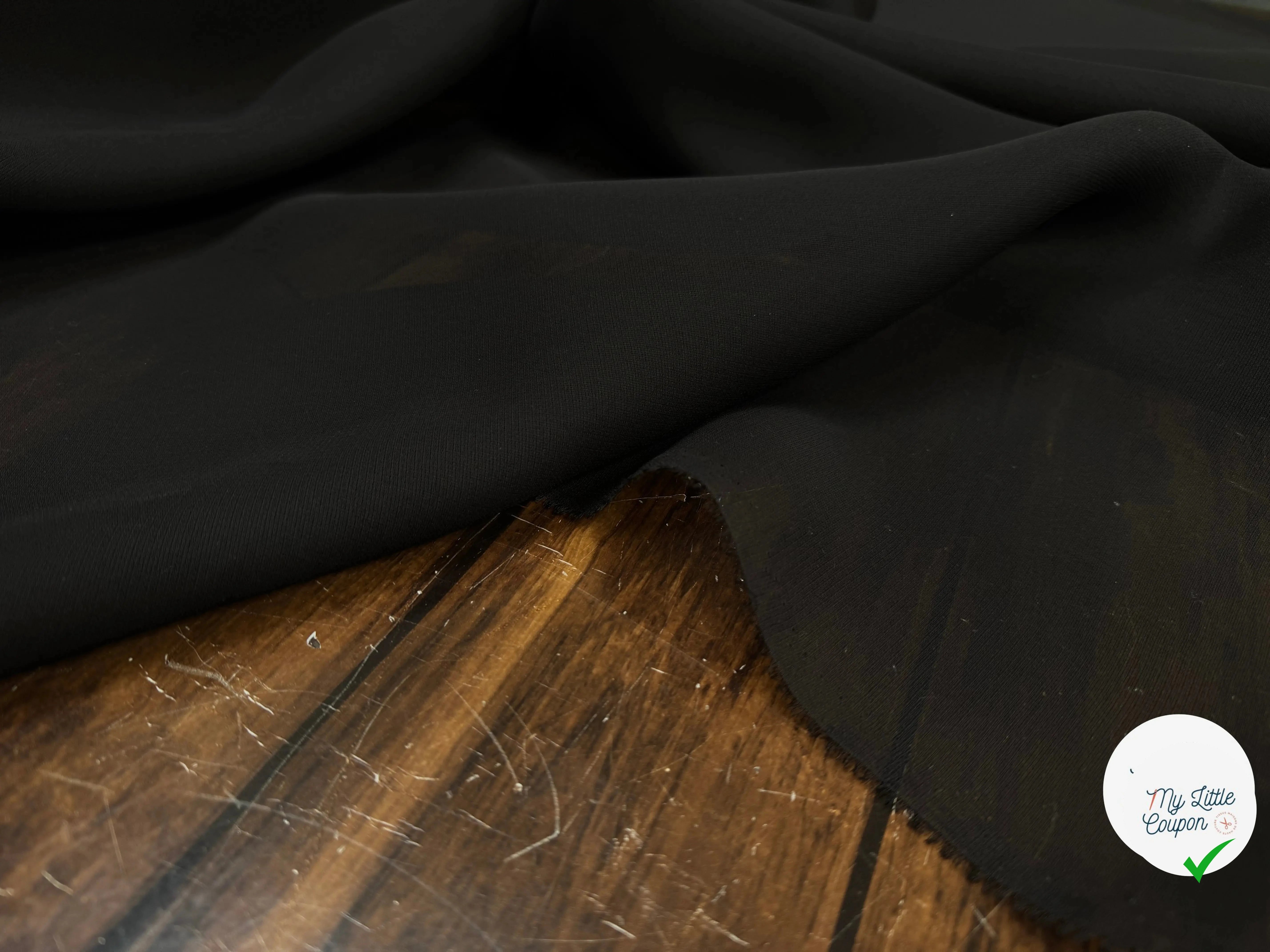 GAZAR DE SOIE LIGHT, Black - My Little Coupon