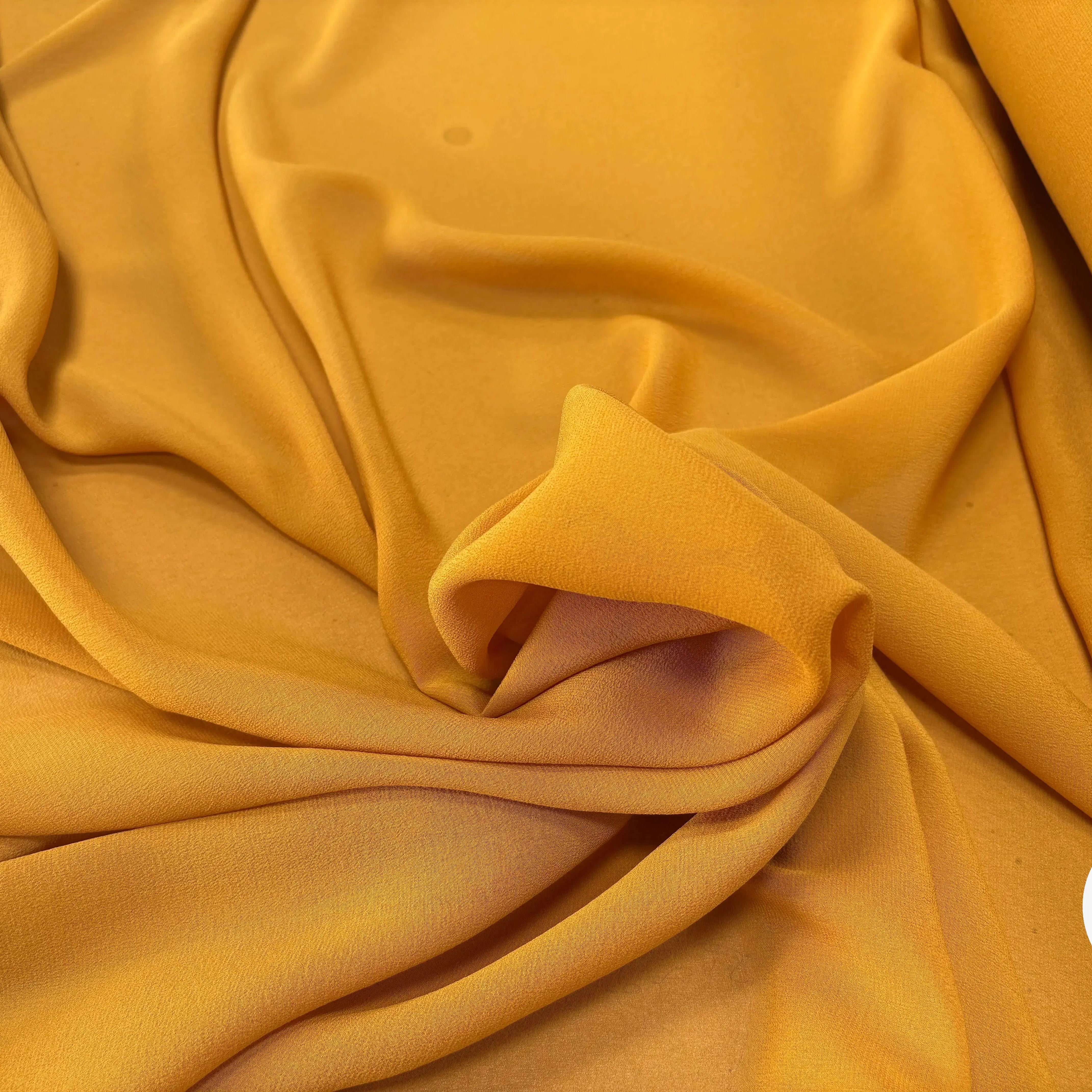 GEORGETTE DE SOIE, Golden Yellow - My Little Coupon