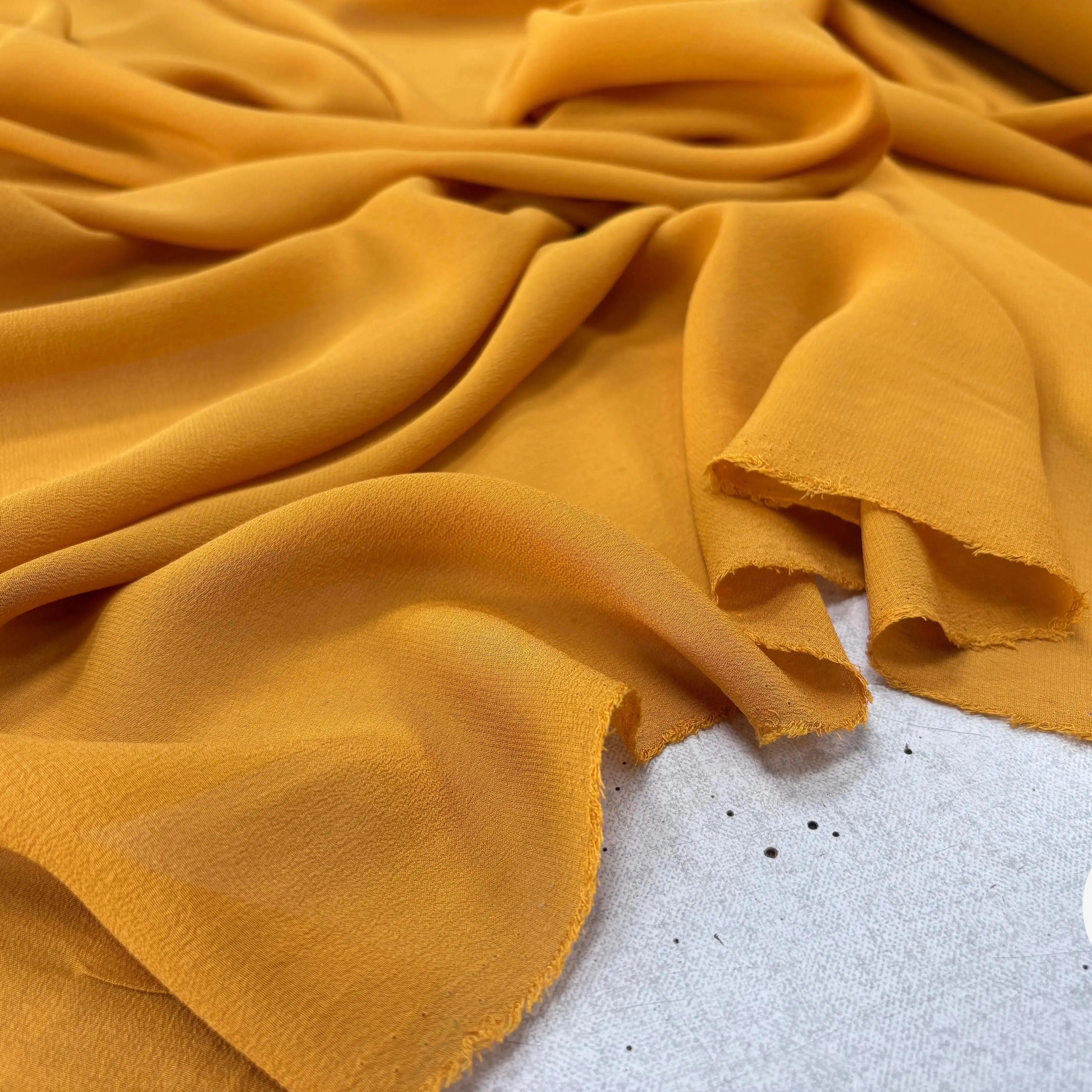 GEORGETTE DE SOIE, Golden Yellow - My Little Coupon