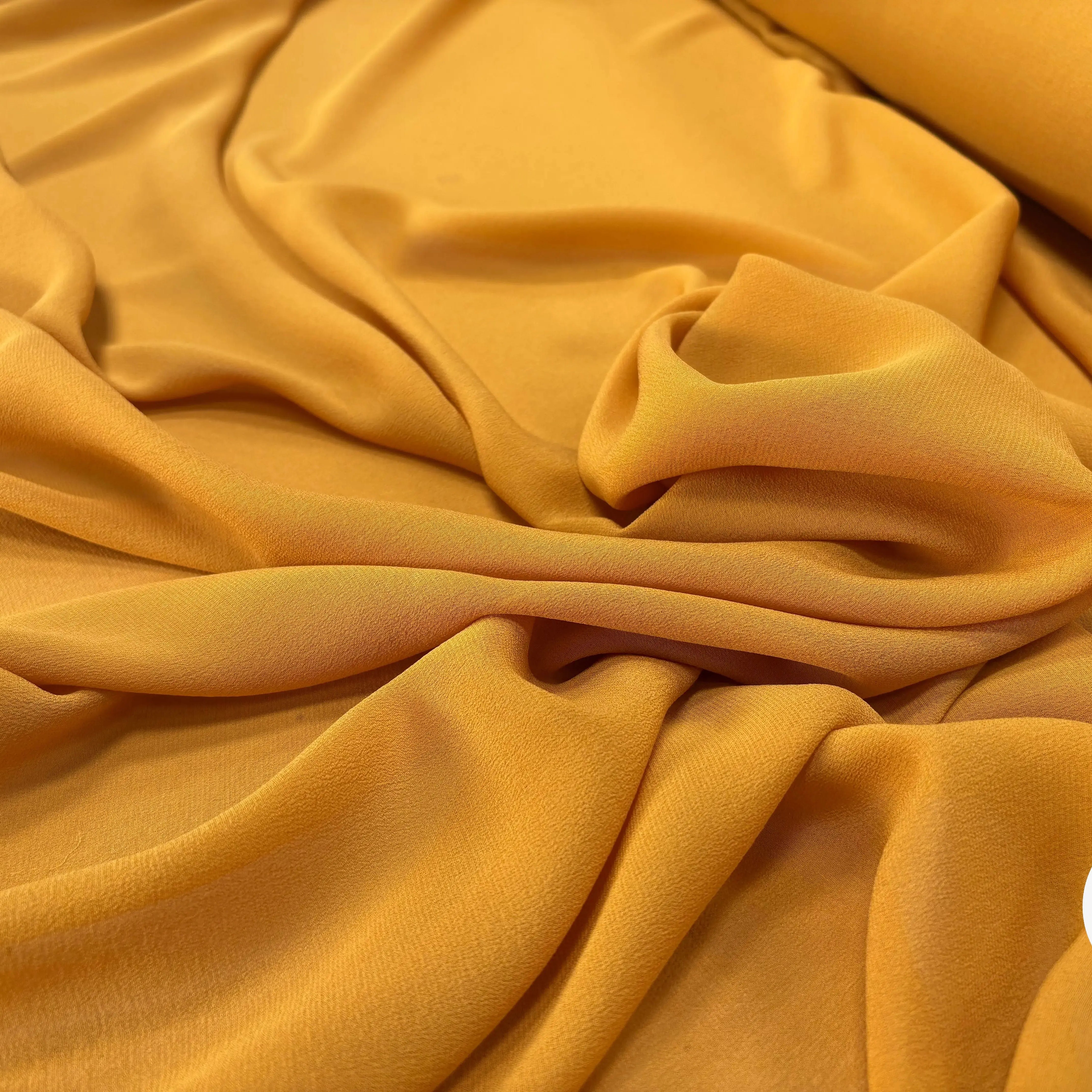 GEORGETTE DE SOIE, Golden Yellow - My Little Coupon