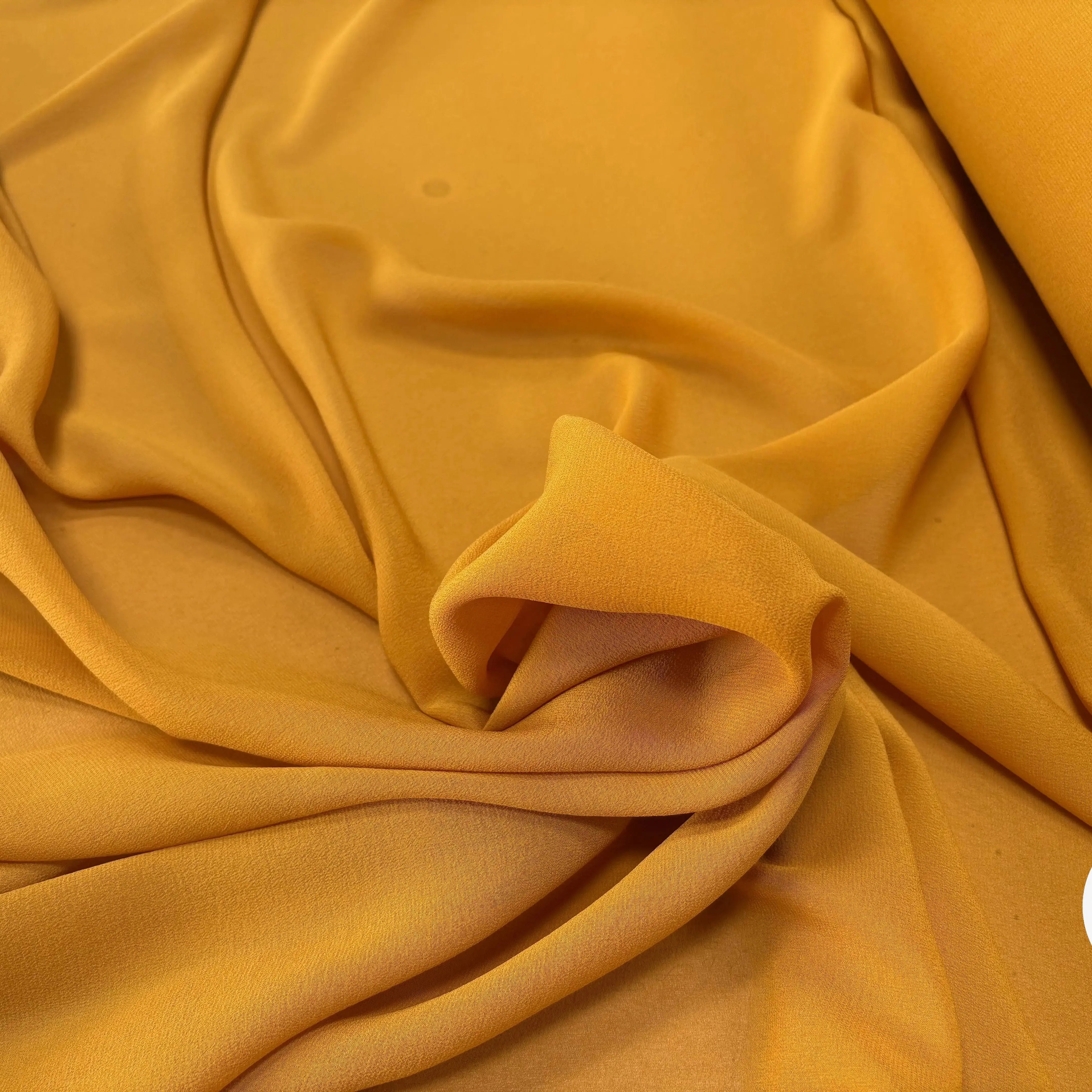 GEORGETTE DE SOIE, Golden Yellow - My Little Coupon