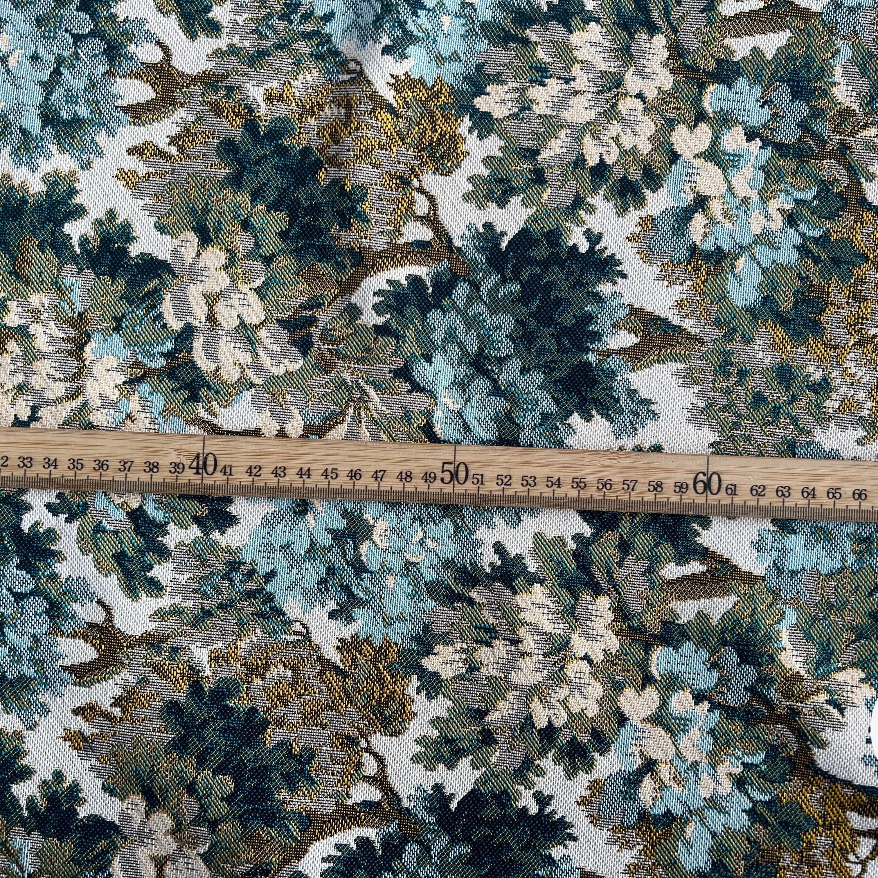 JACQUARD TISSÉ TEINT AUBUSSON ALLOVER ÉMERAUDE - My Little Coupon