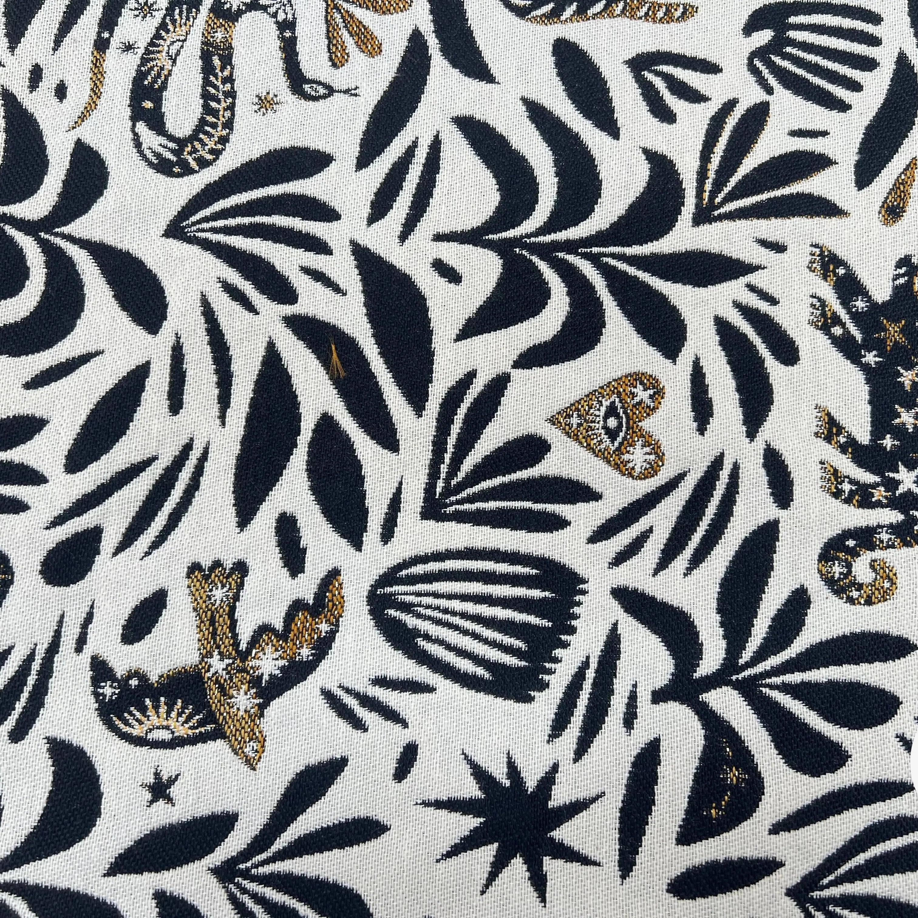 JACQUARD TISSÉ TEINT MYSTIC ALLOVER BLANC - My Little Coupon