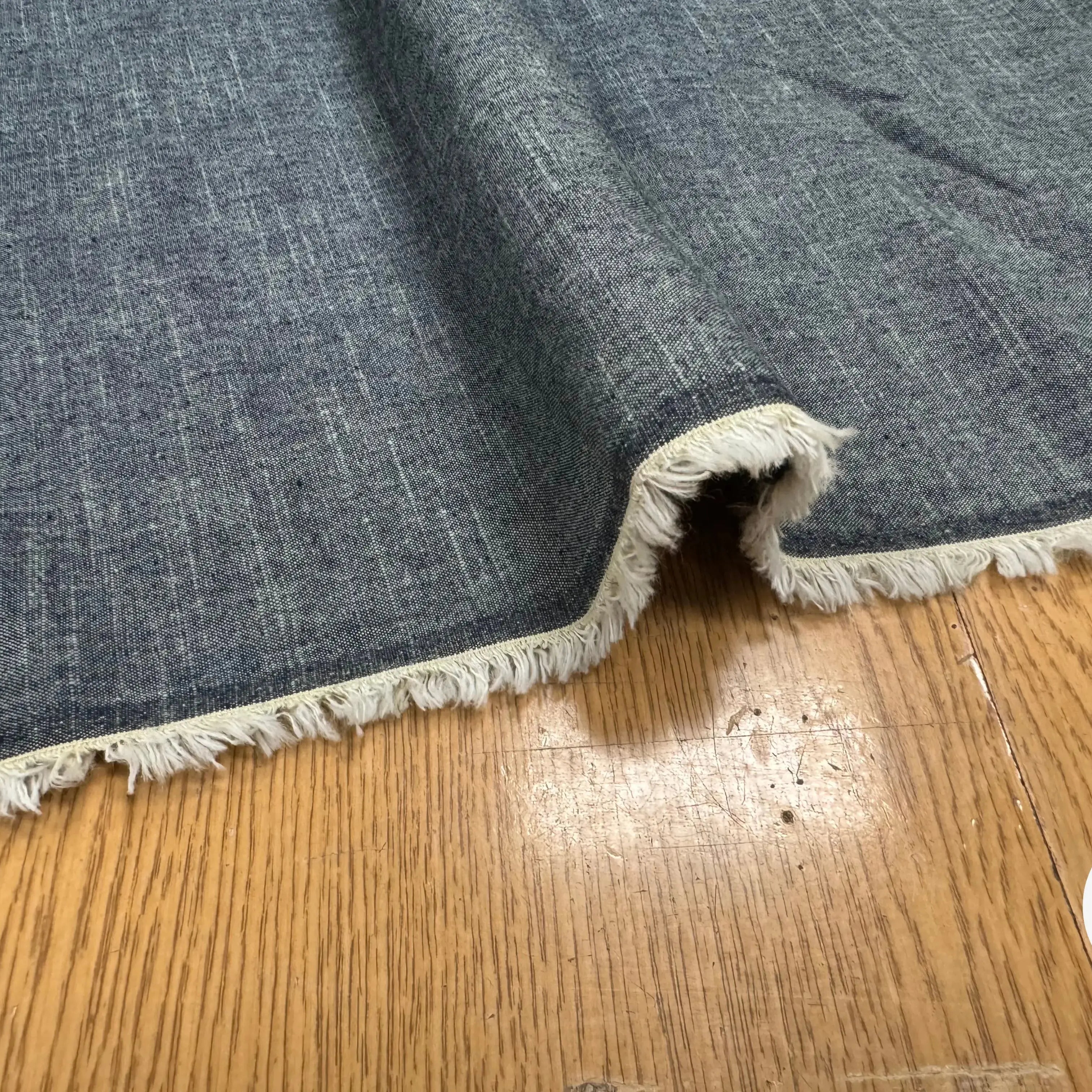 JEAN FIN BLEU GRIS UNI DÉLAVÉ - My Little Coupon