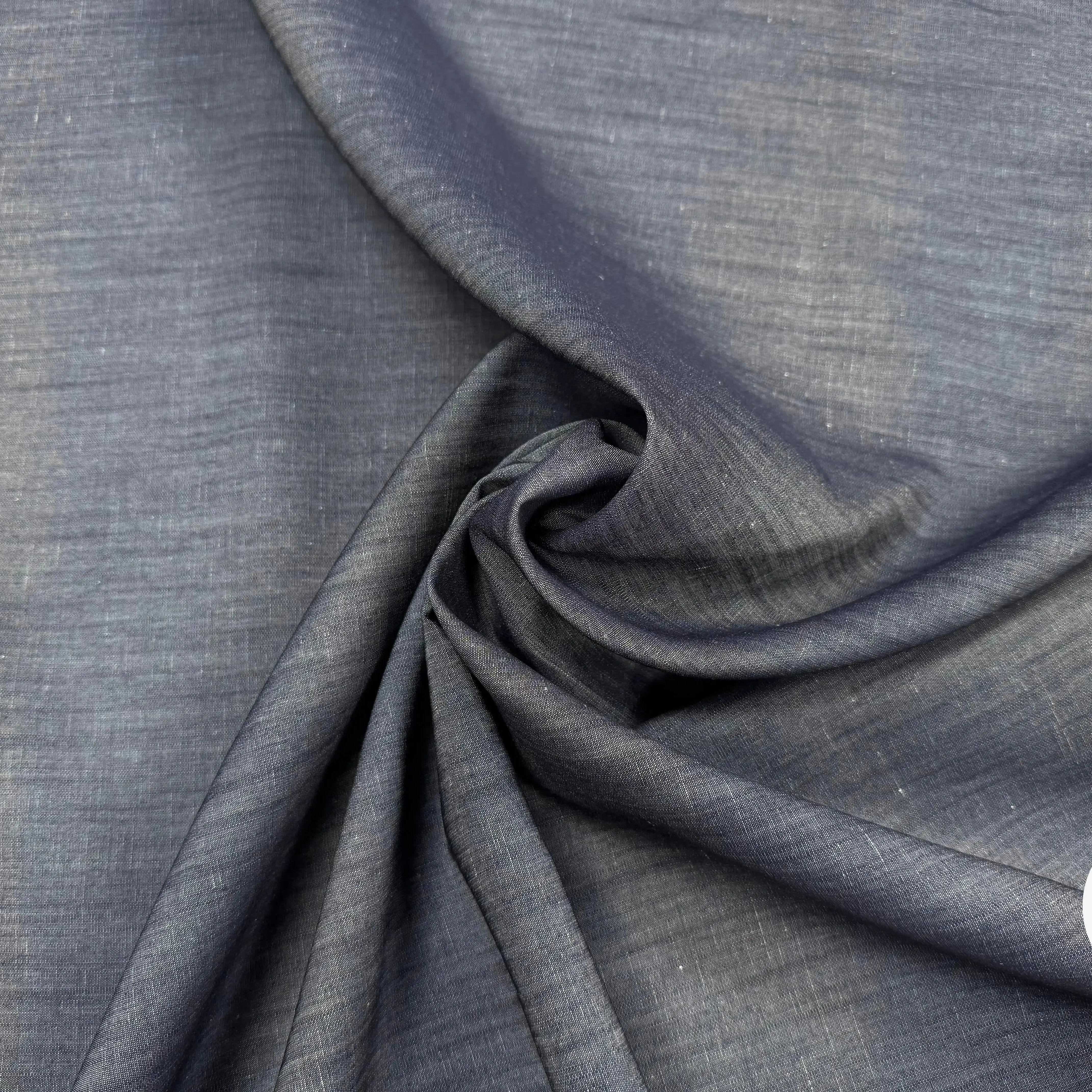 JEAN FIN BLEU LEGEREMENT SATINÉ - My Little Coupon