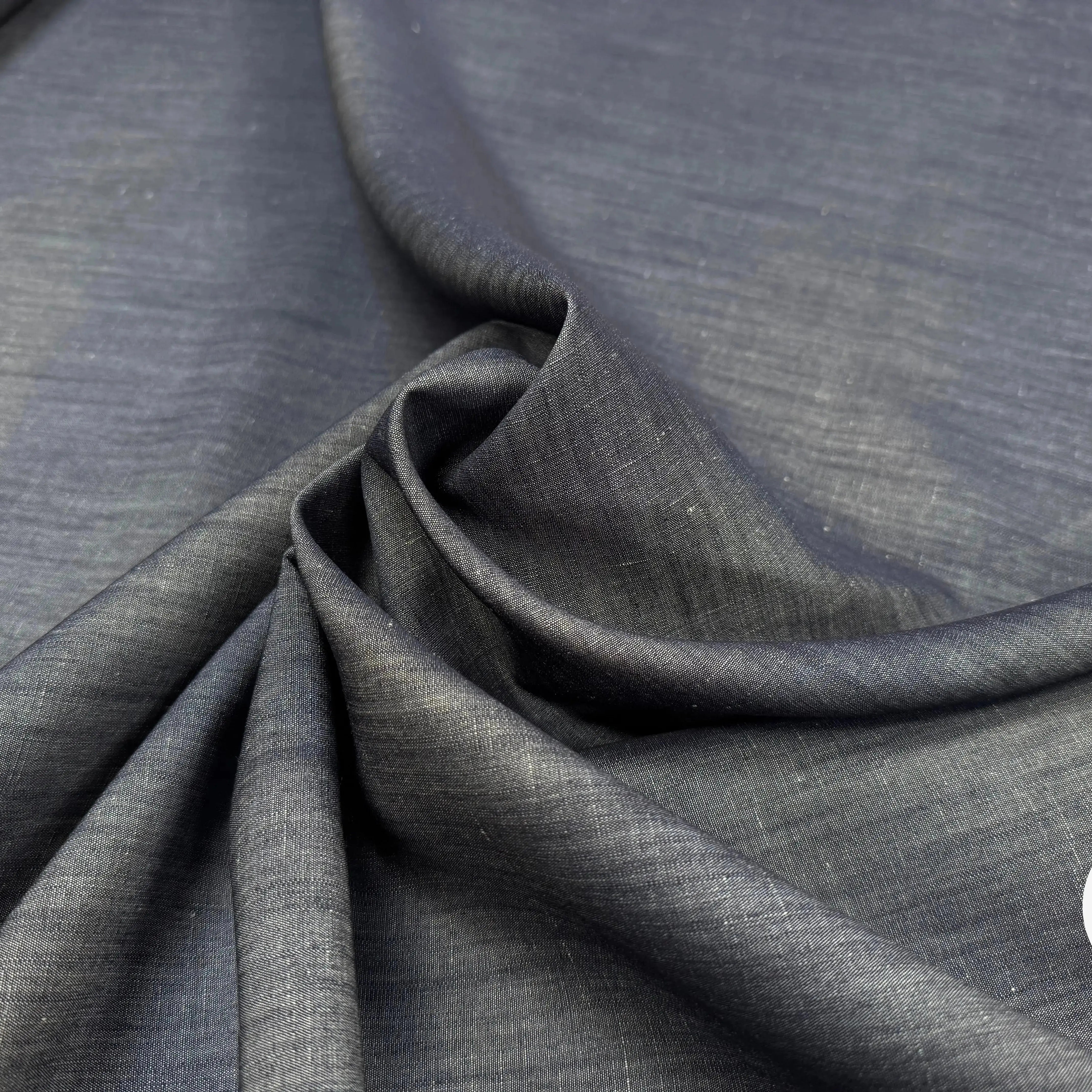 JEAN FIN BLEU LEGEREMENT SATINÉ - My Little Coupon