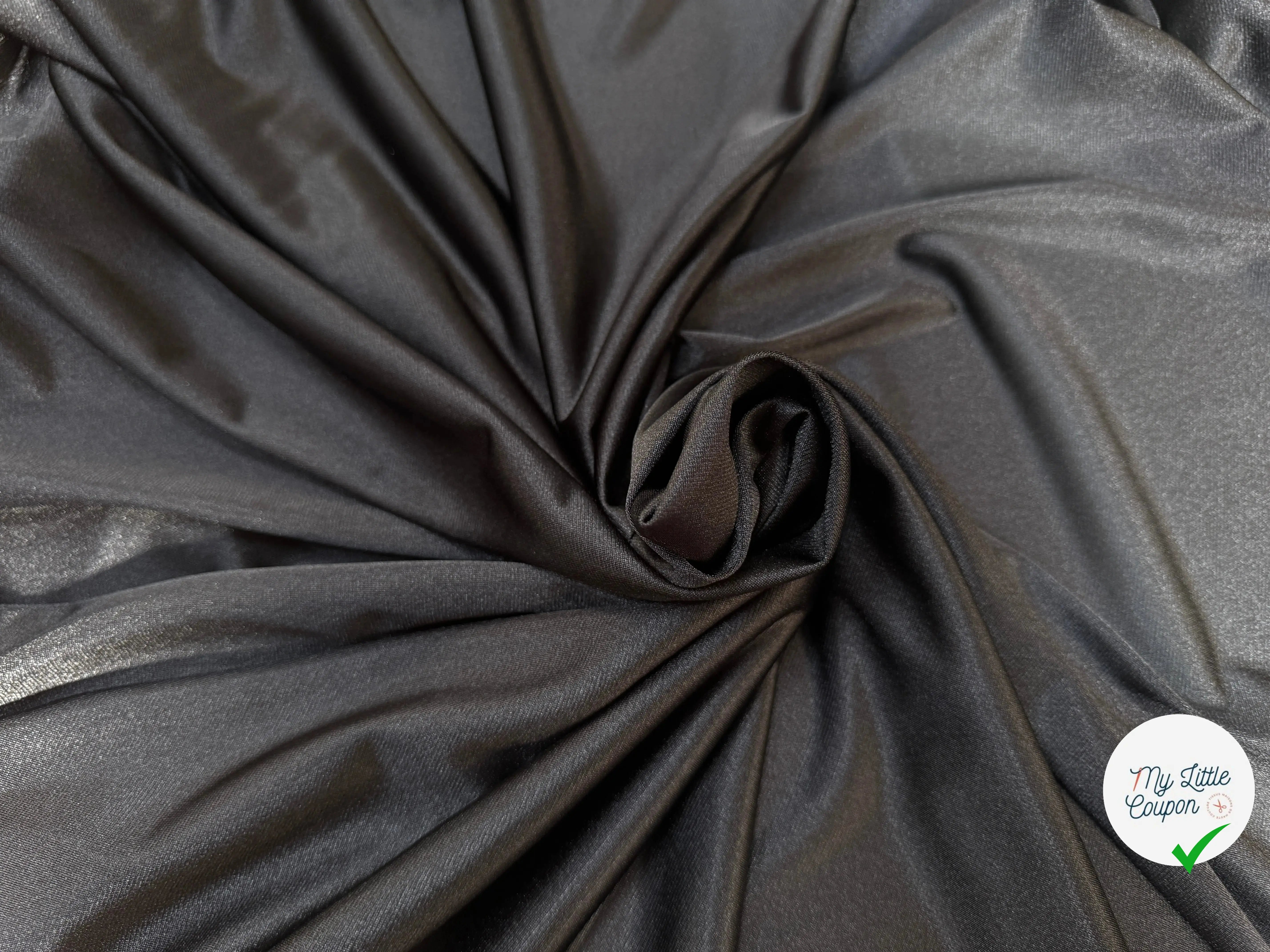 JERSEY IRISÉ NOIR - My Little Coupon