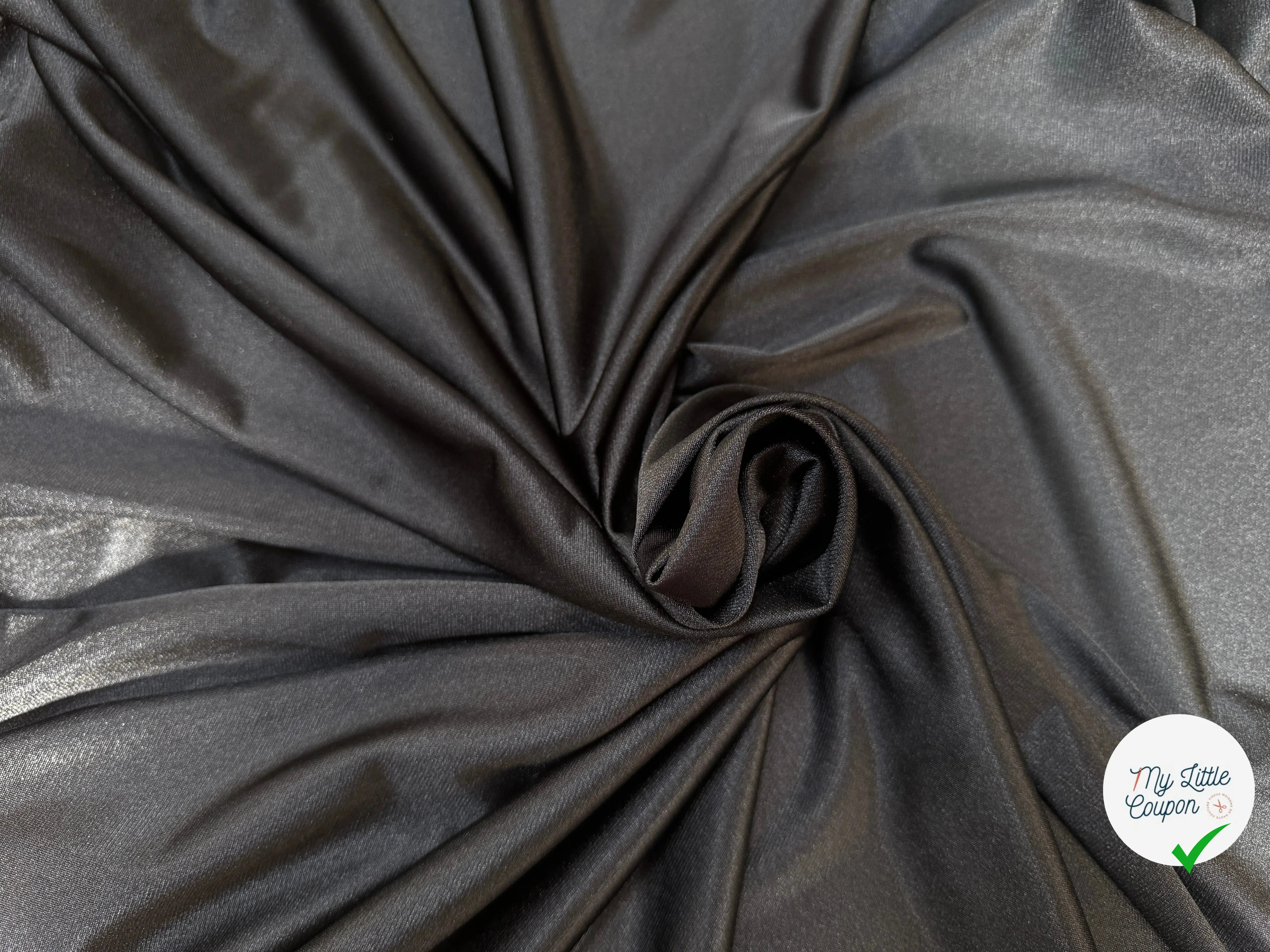 JERSEY IRISÉ NOIR - My Little Coupon