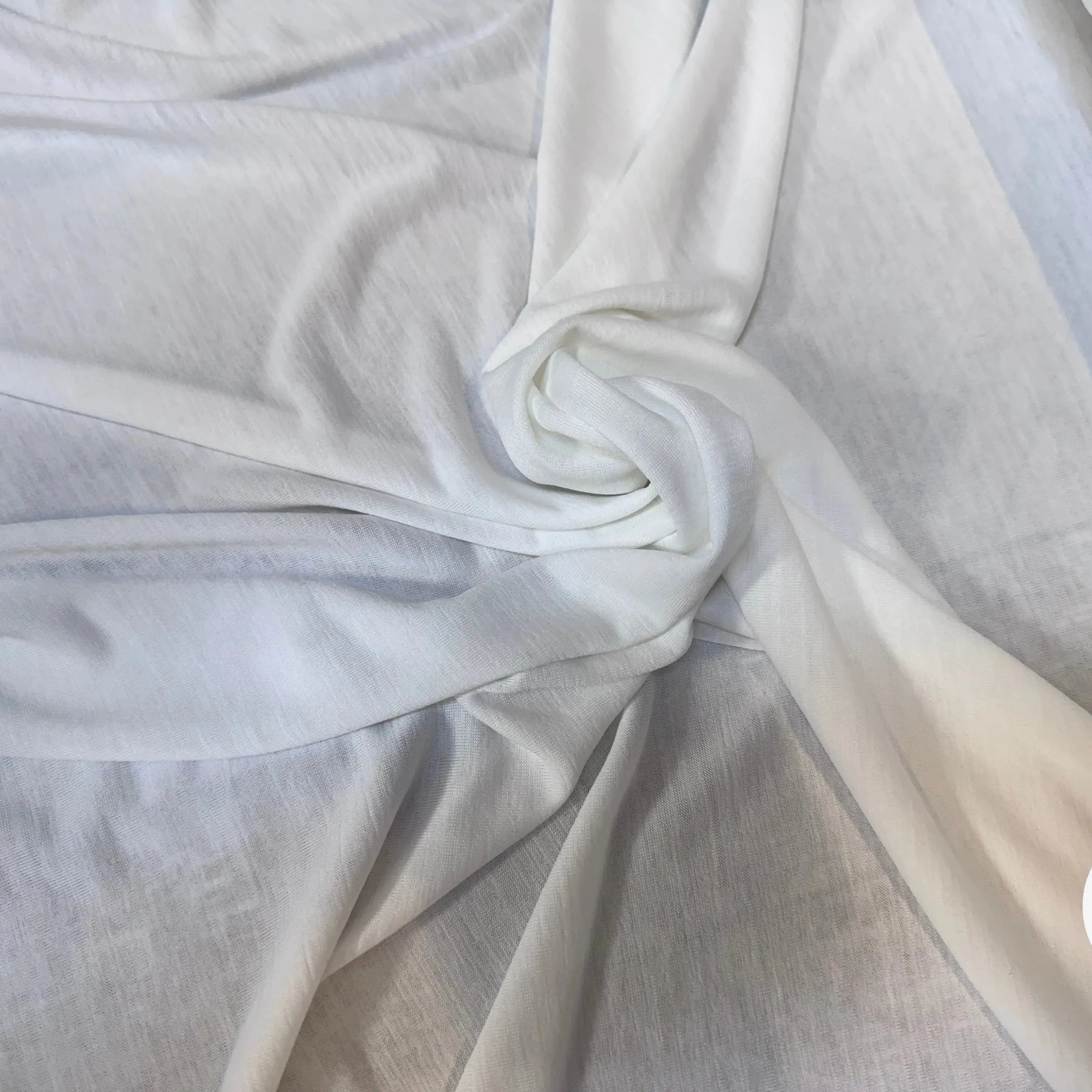 JERSEY JASPÉ FROID BLANC OFF WHITE - My Little Coupon