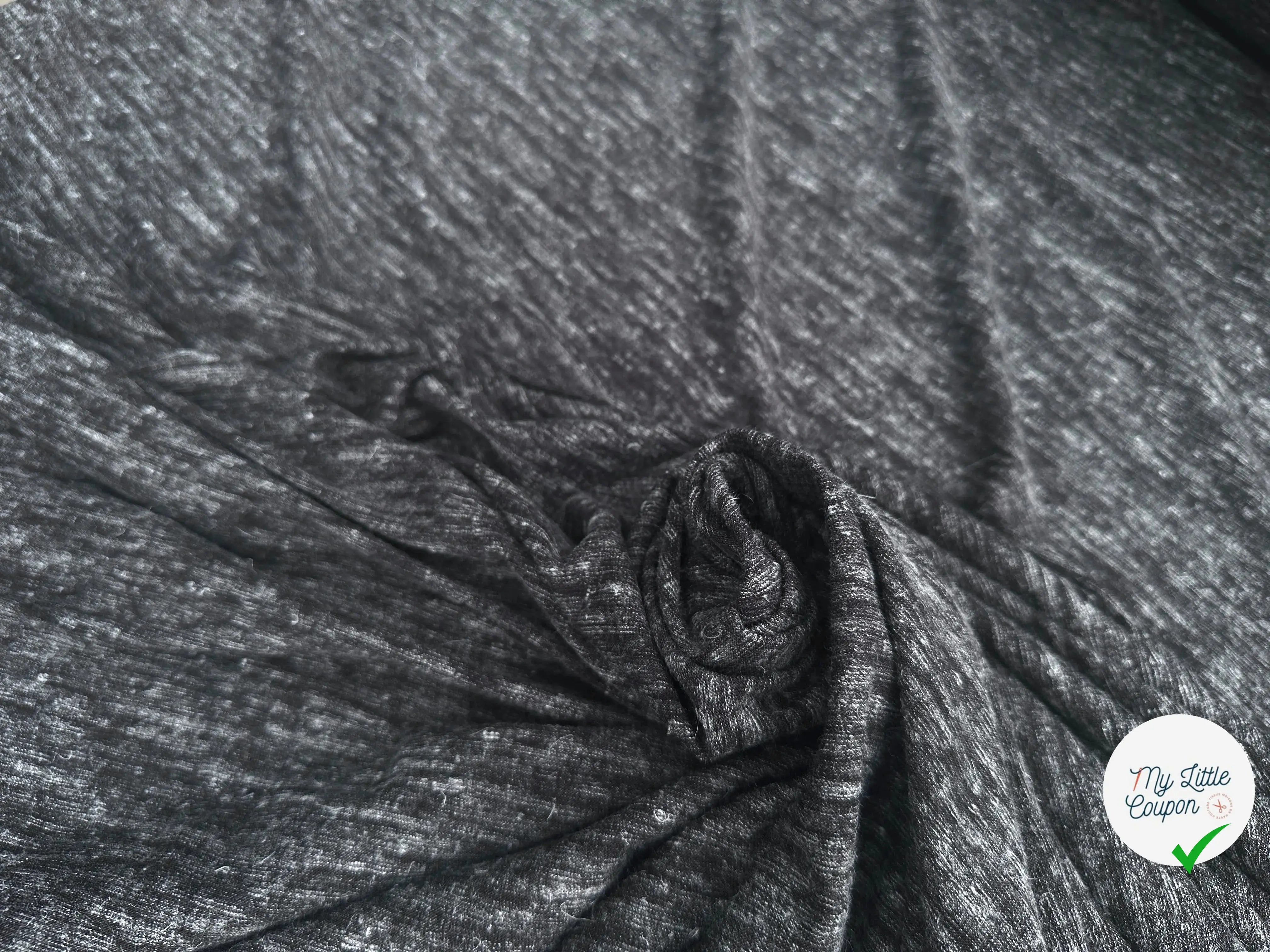 JERSEY JASPÉ GRIS - My Little Coupon