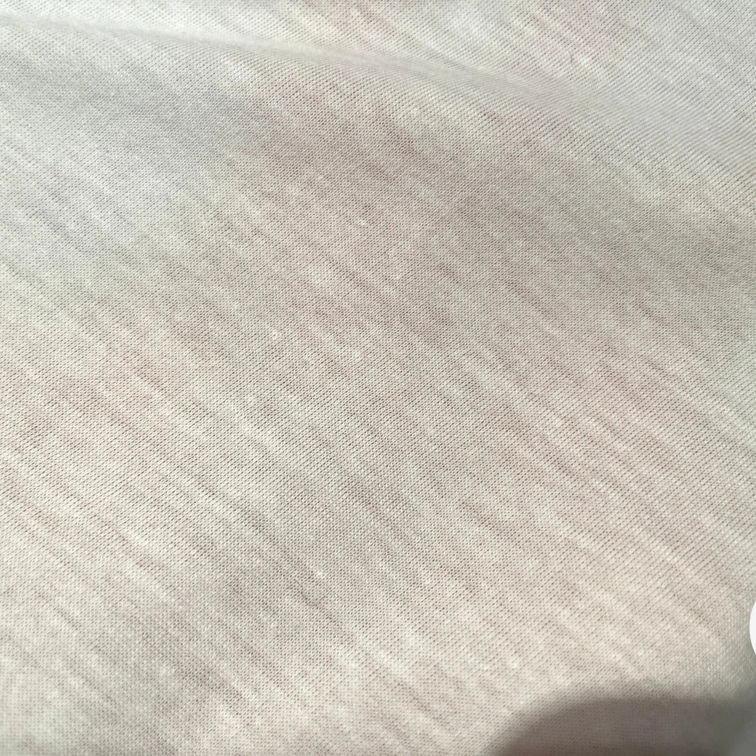 JERSEY T-SHIRT 100% COTON BLANC CASSÉ - My Little Coupon - tissu - coudre