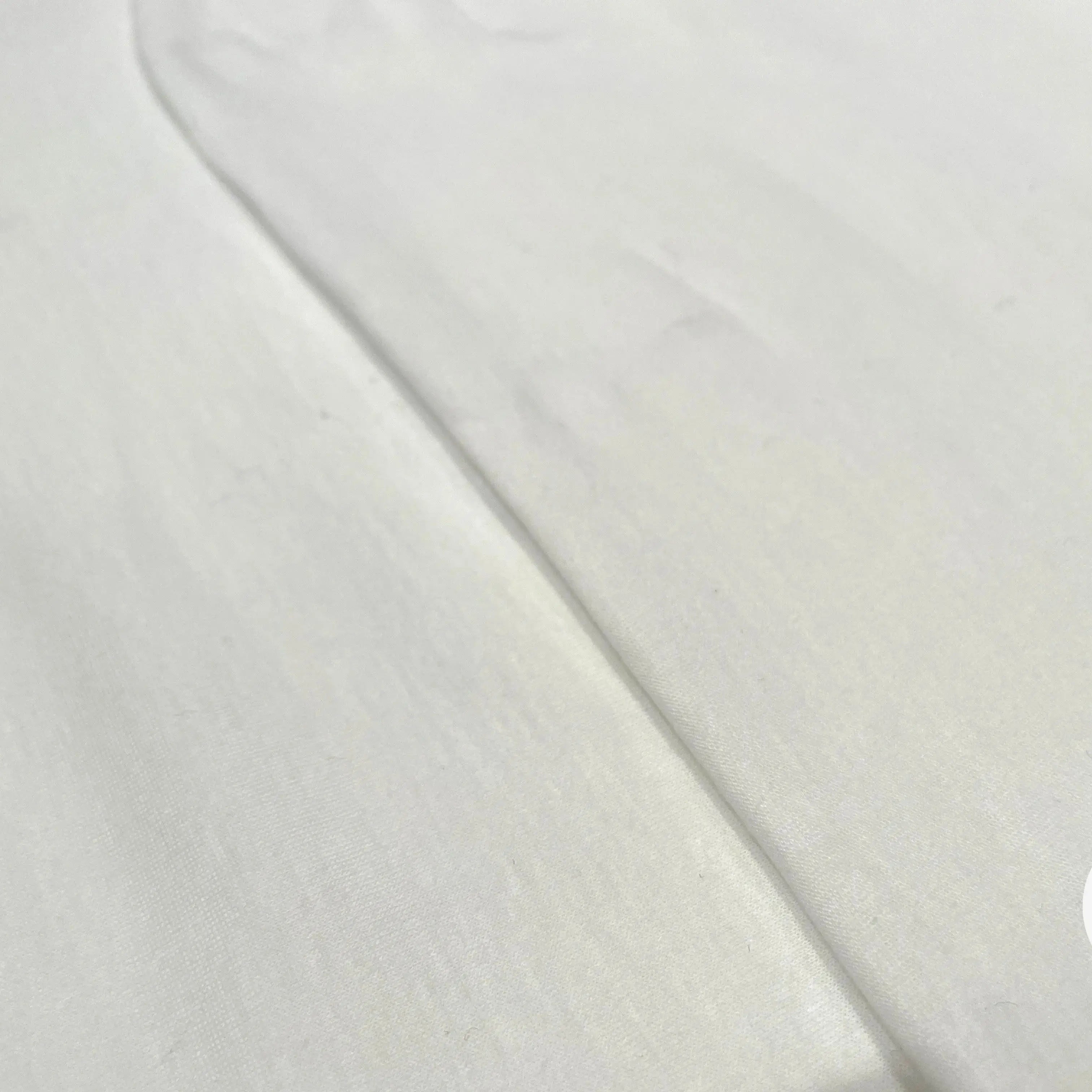 JERSEY T-SHIRT 100% COTON BLANC CASSÉ - My Little Coupon - tissu - coudre