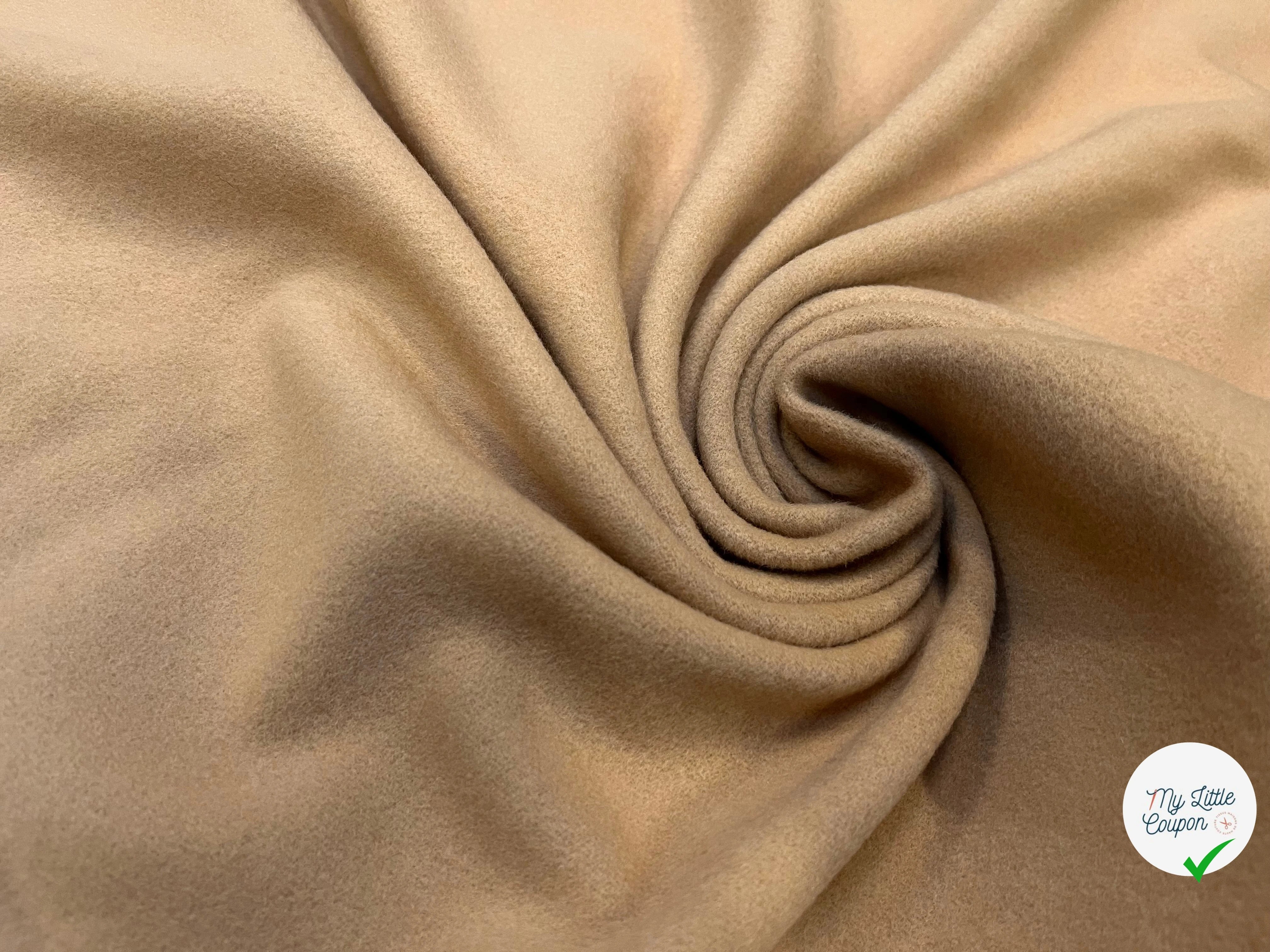 (Chute) LAINAGE MANTEAU BEIGE 10% CASHMERE - My Little Coupon